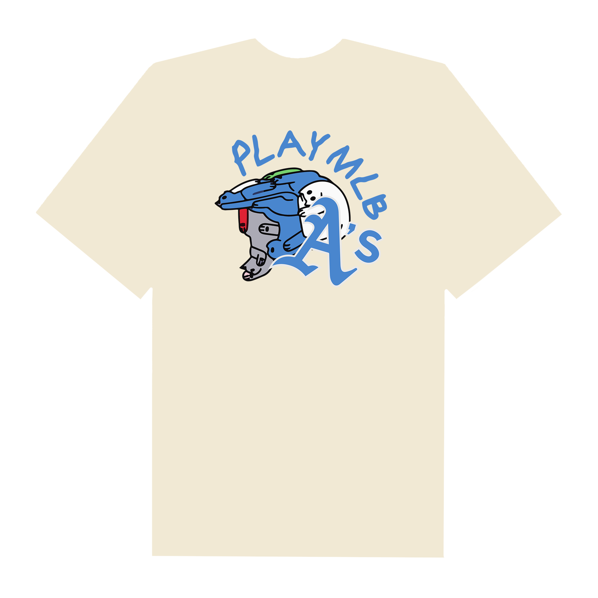 MLB Anime Evangelion Eva 03 Play MLB T-Shirt