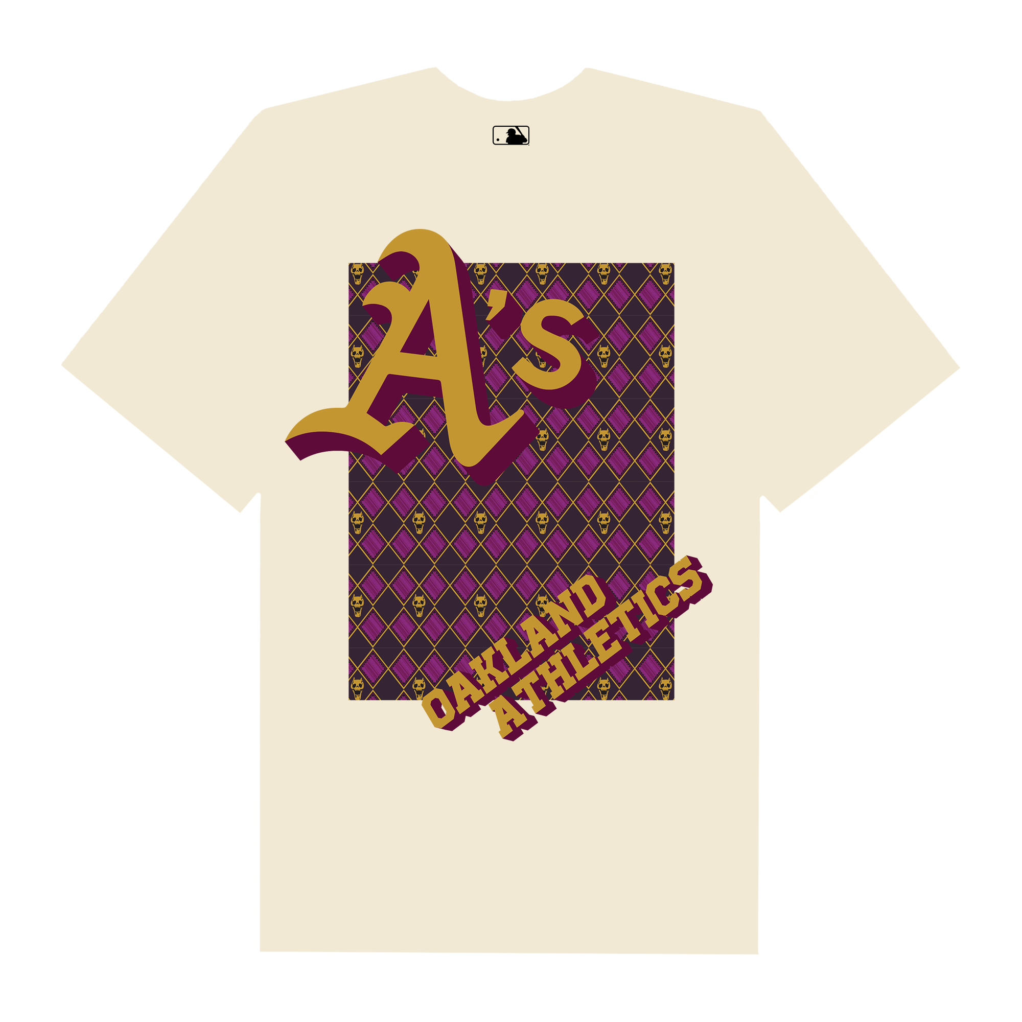 MLB Anime Jojo Killer Queen Oakland Athletics NY T-Shirt