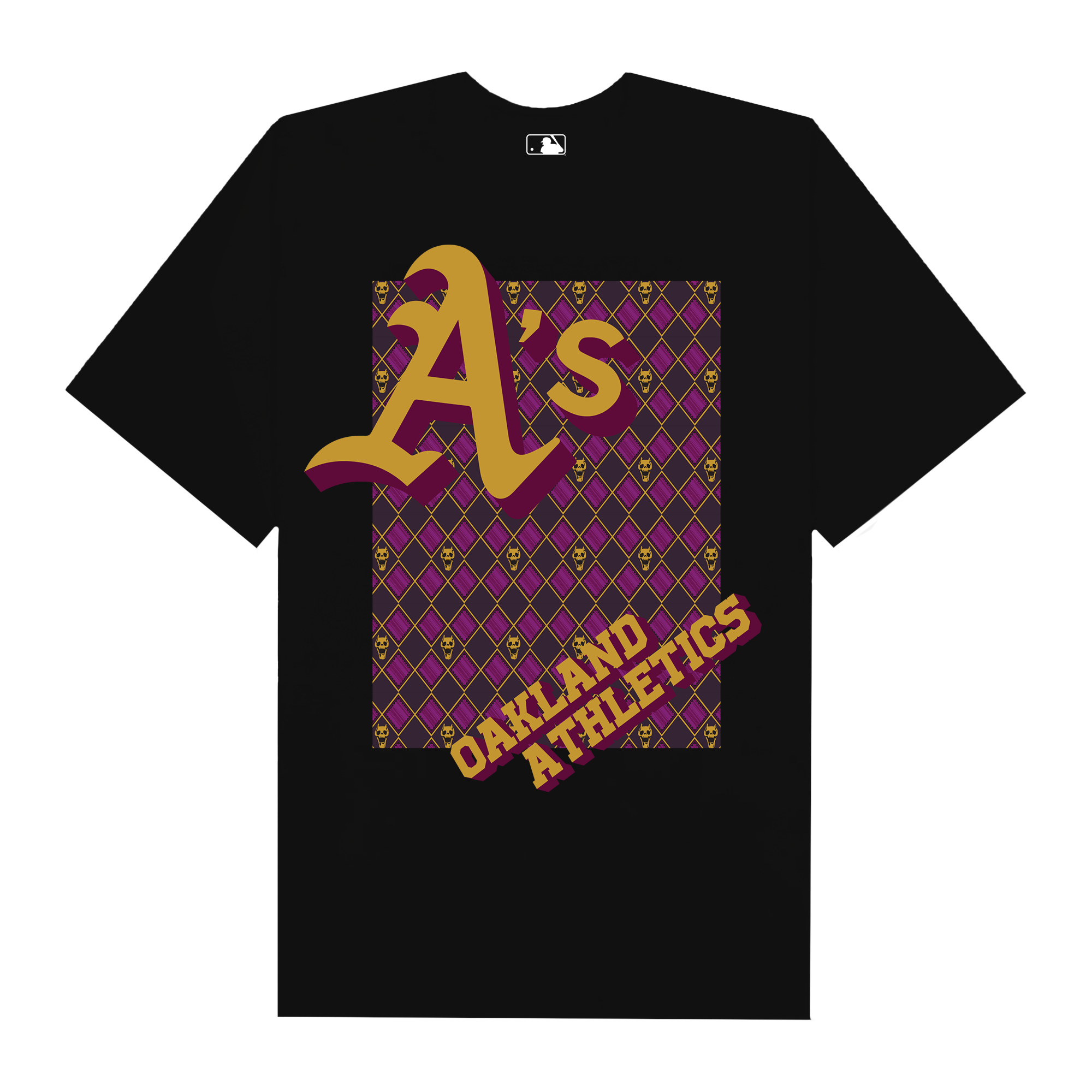 MLB Anime Jojo Killer Queen Oakland Athletics NY T-Shirt