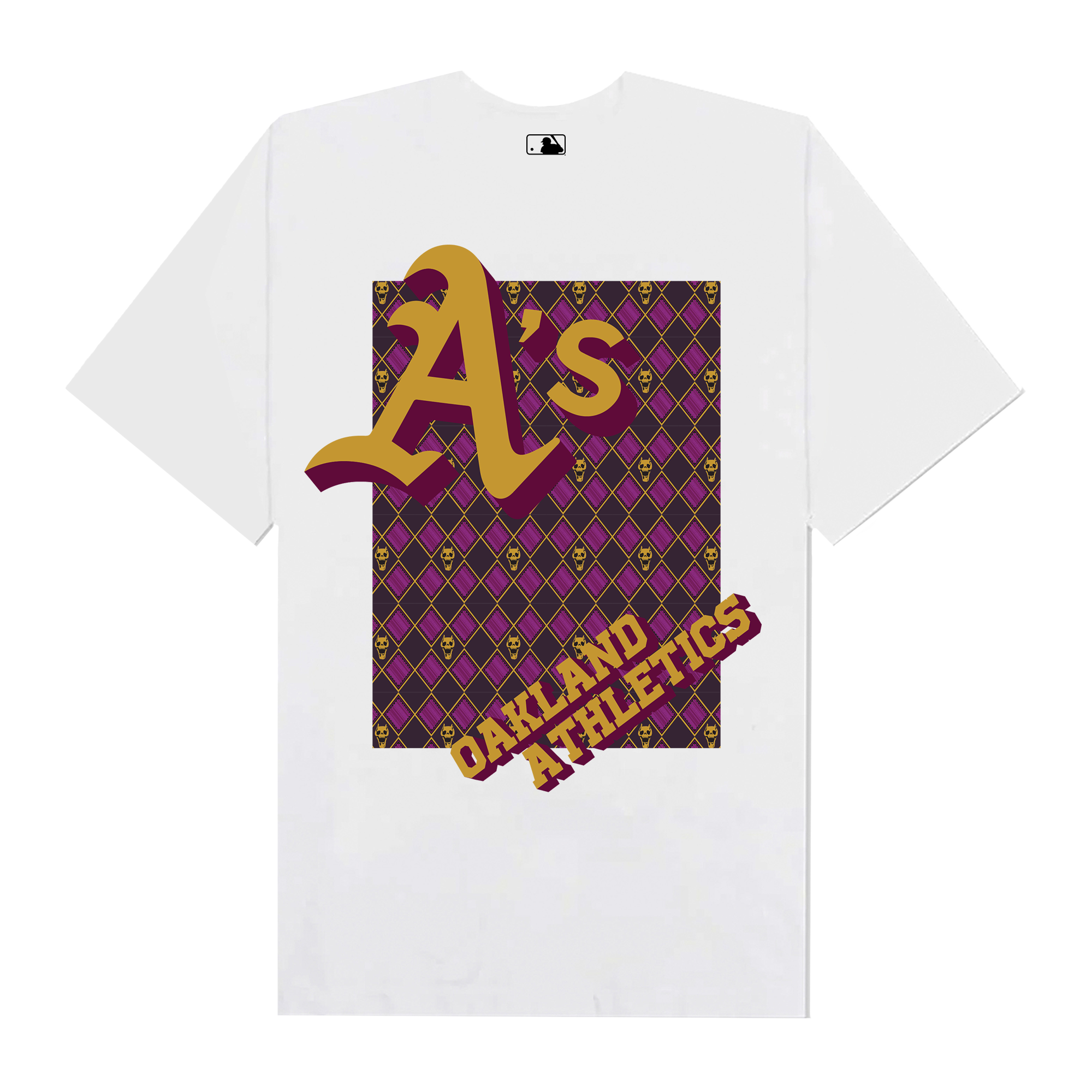 MLB Anime Jojo Killer Queen Oakland Athletics NY T-Shirt