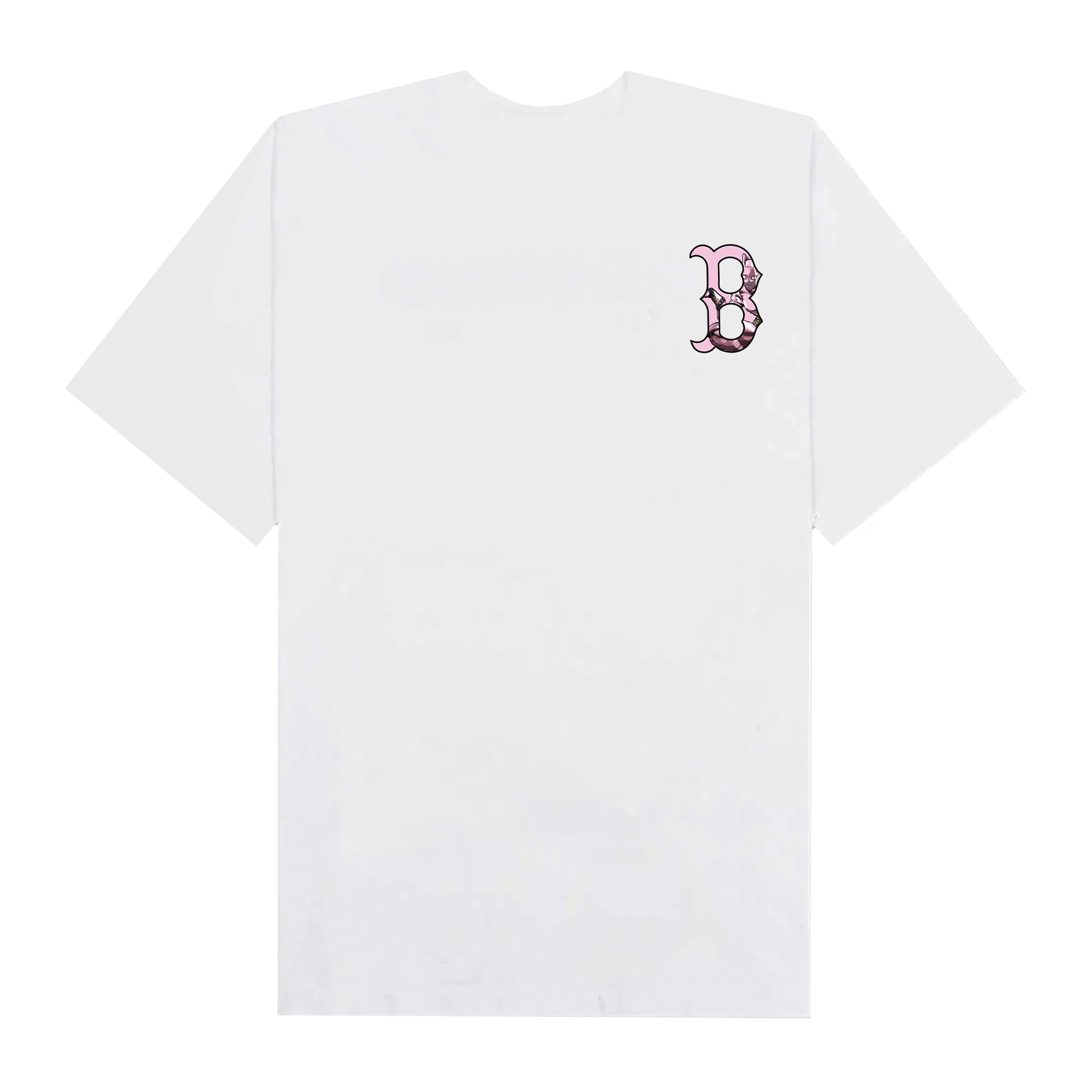 MLB Anime Jojo Killer Queen Red Sox T-Shirt