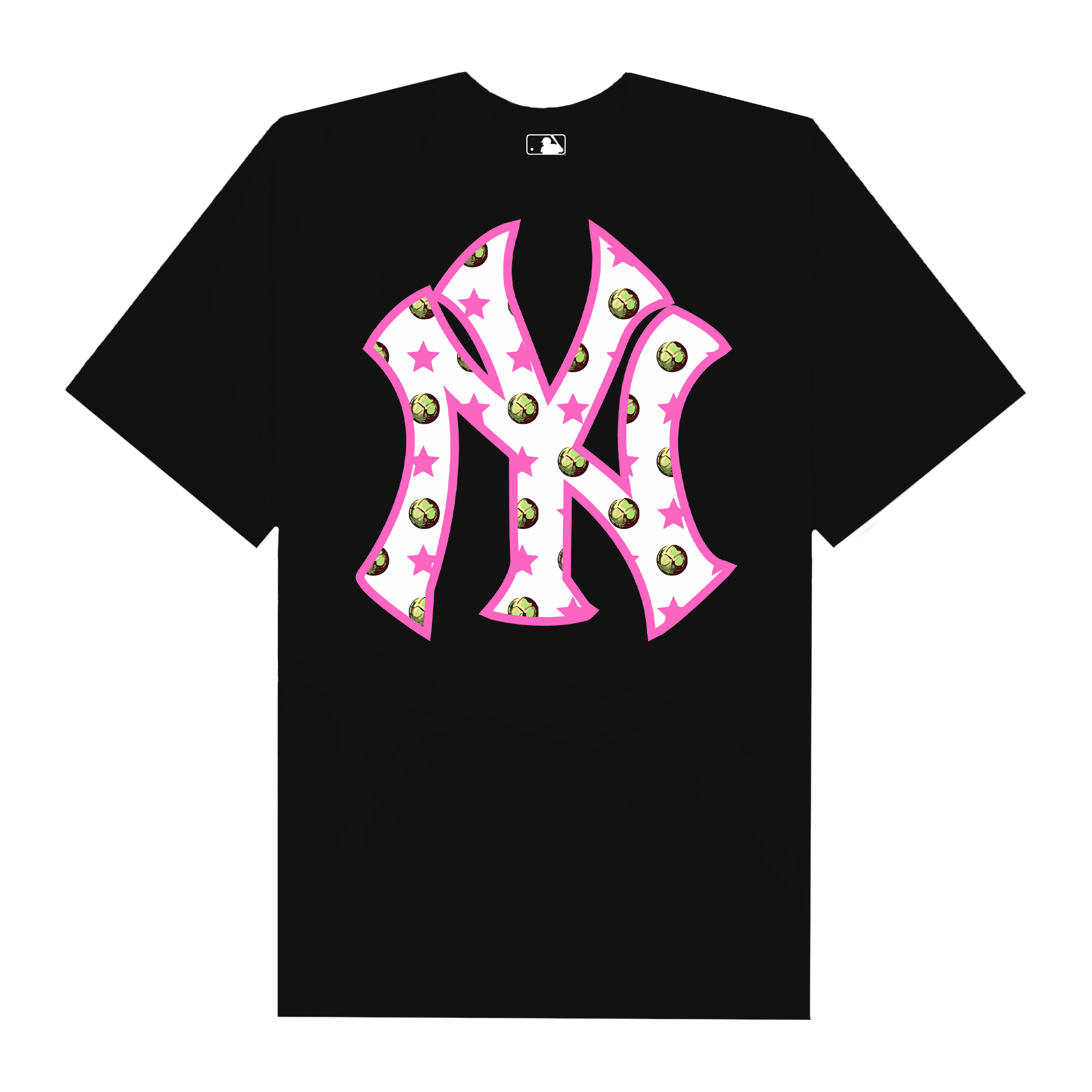 MLB Anime Jojo Steal Ball Run NY T-Shirt