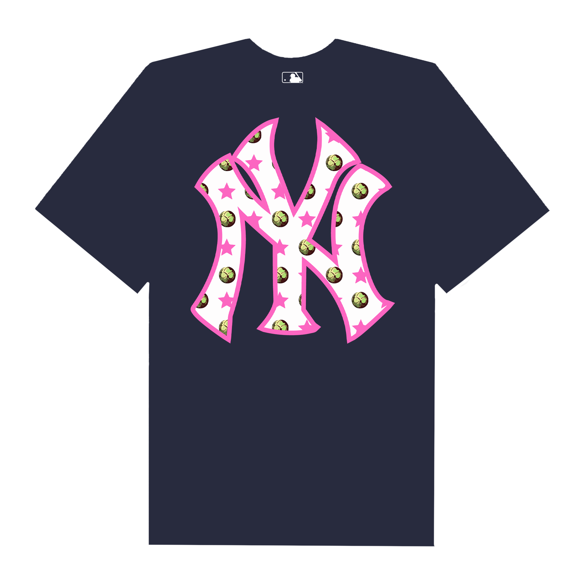 MLB Anime Jojo Steal Ball Run NY T-Shirt