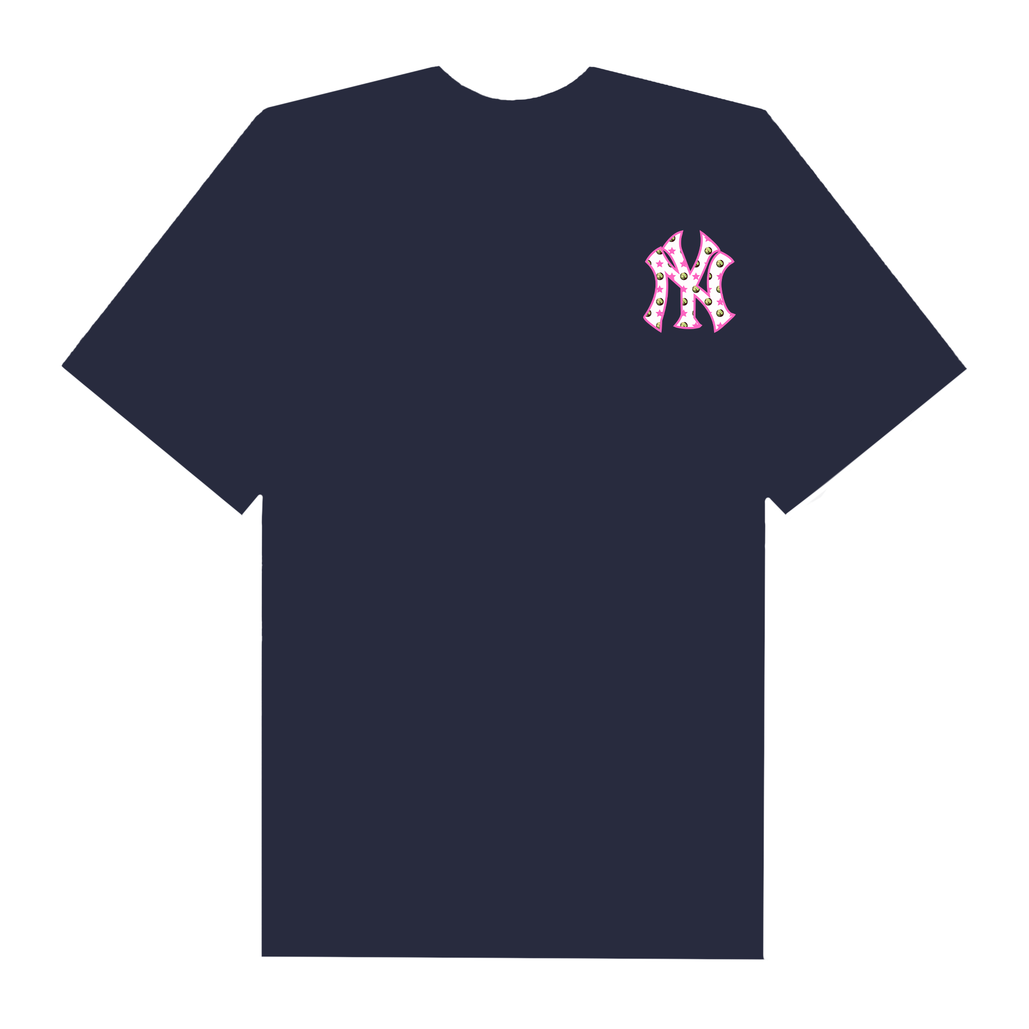 MLB Anime Jojo Steal Ball Run NY T-Shirt