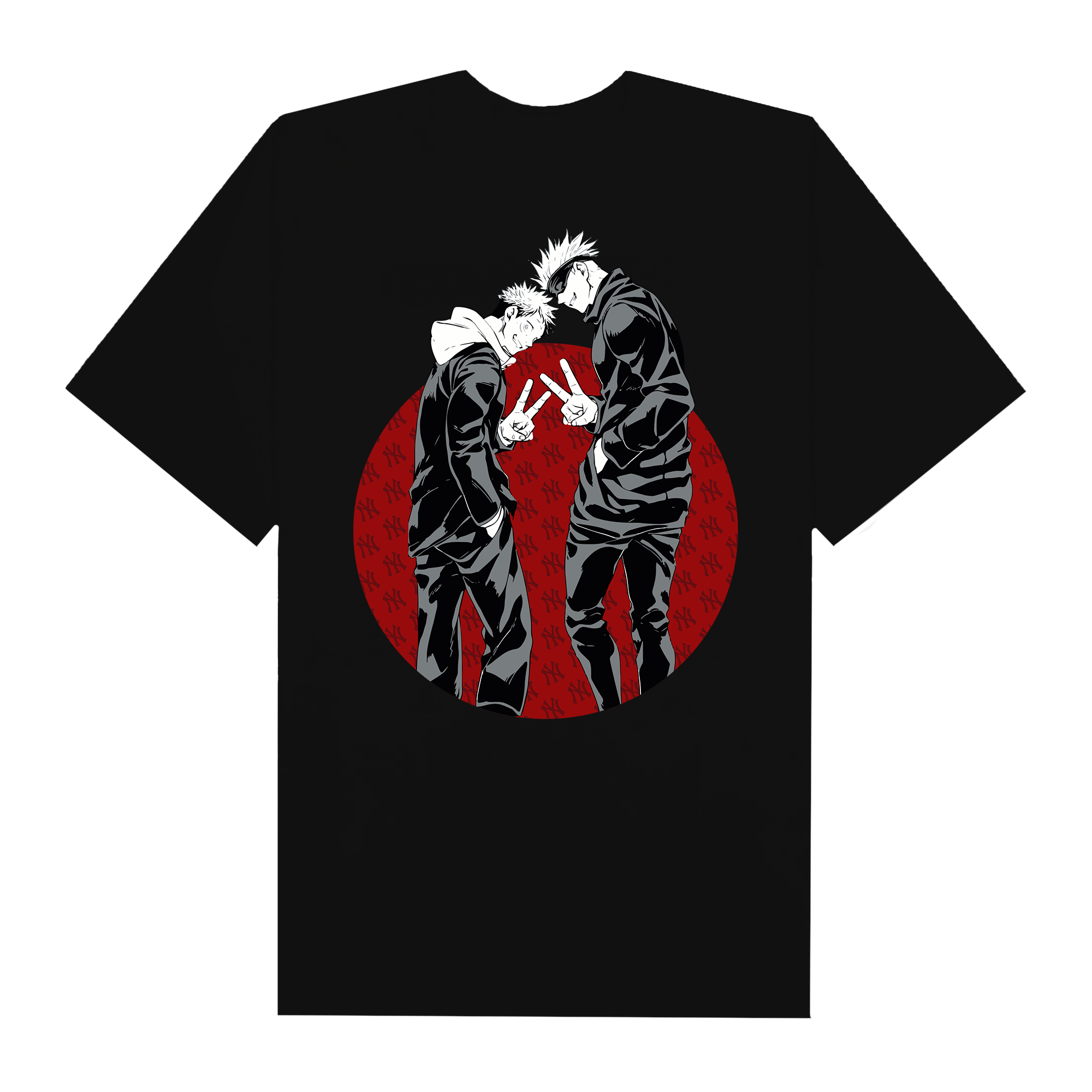 MLB Anime Jujustu Kaisen Checkin NY T-Shirt