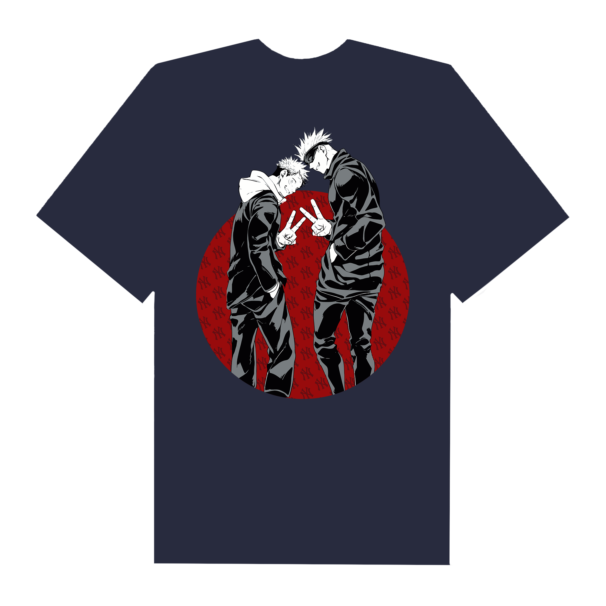 MLB Anime Jujustu Kaisen Checkin NY T-Shirt