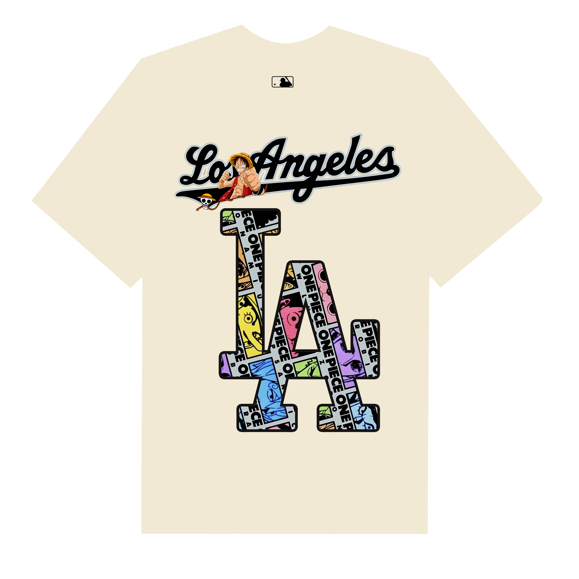 MLB Anime Los Angeles One Piece  T-Shirt