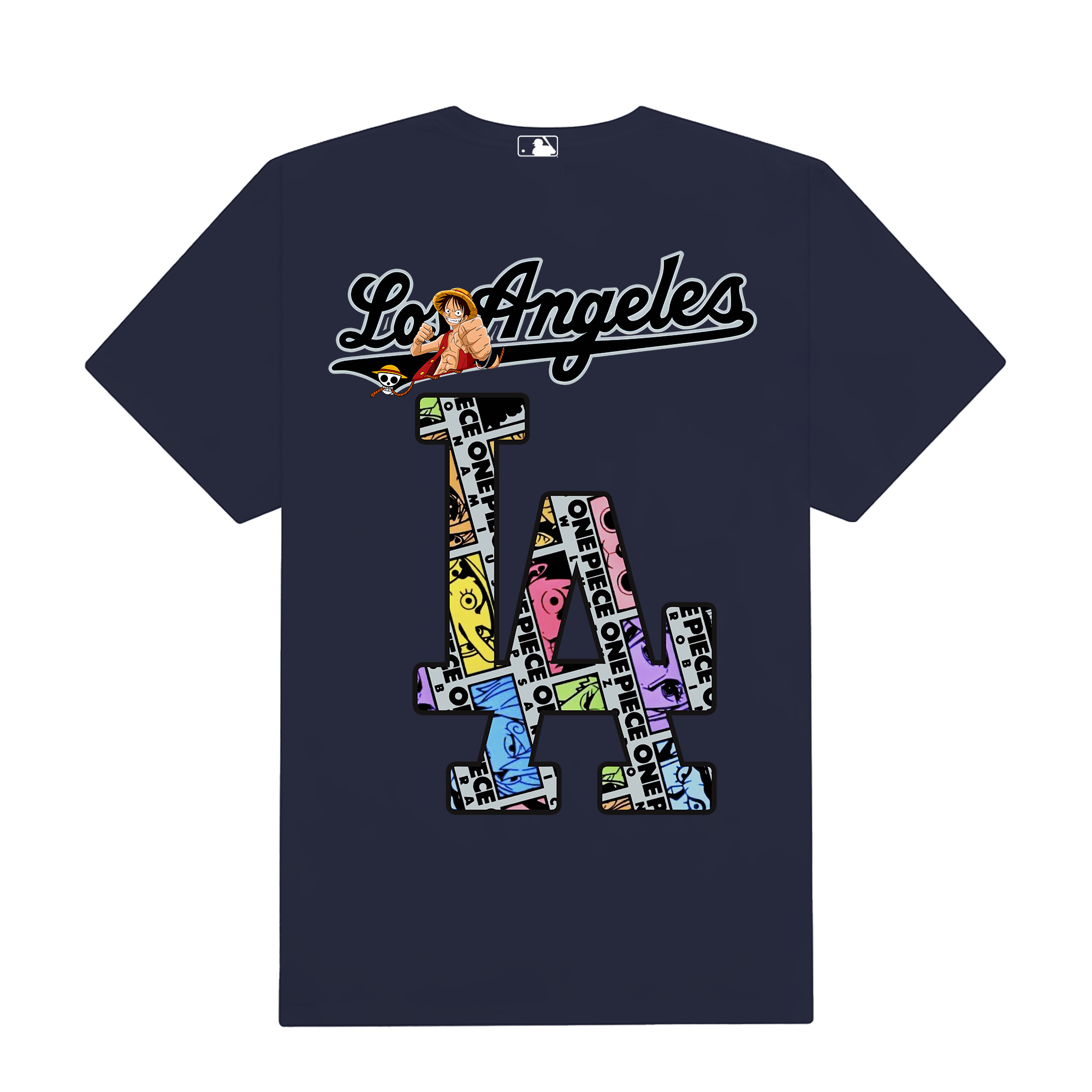 MLB Anime Los Angeles One Piece  T-Shirt