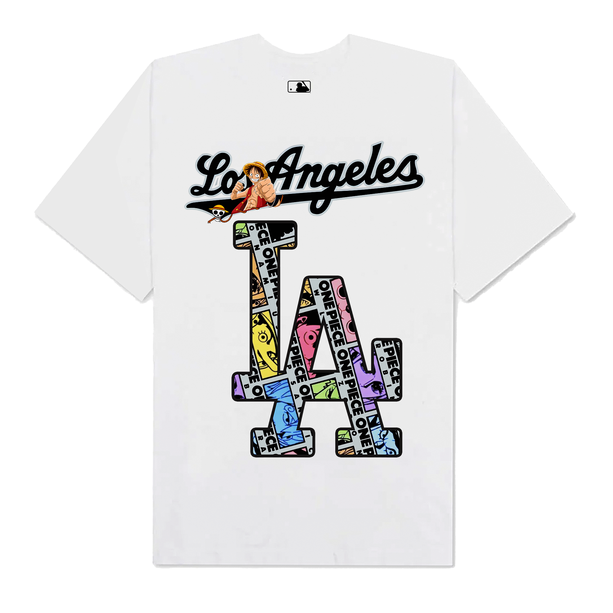 MLB Anime Los Angeles One Piece  T-Shirt