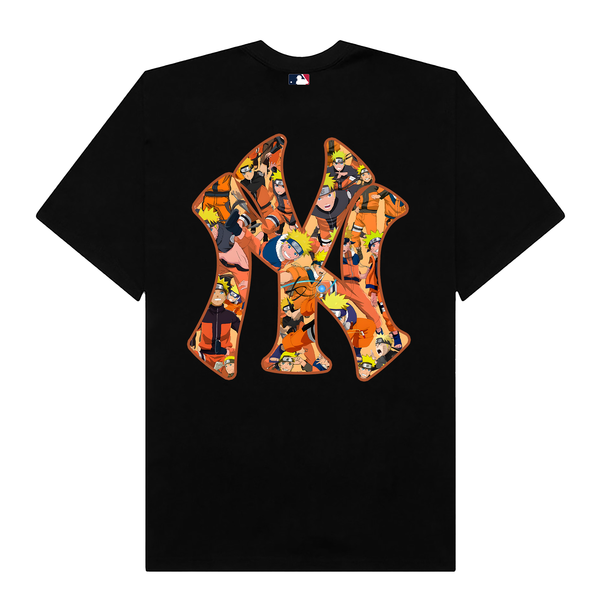 MLB Anime Naruto MLB Logo T-Shirt