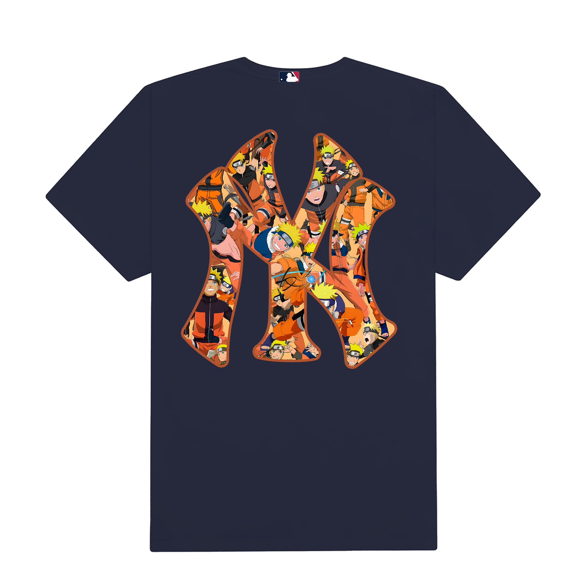 MLB Anime Naruto MLB Logo T-Shirt