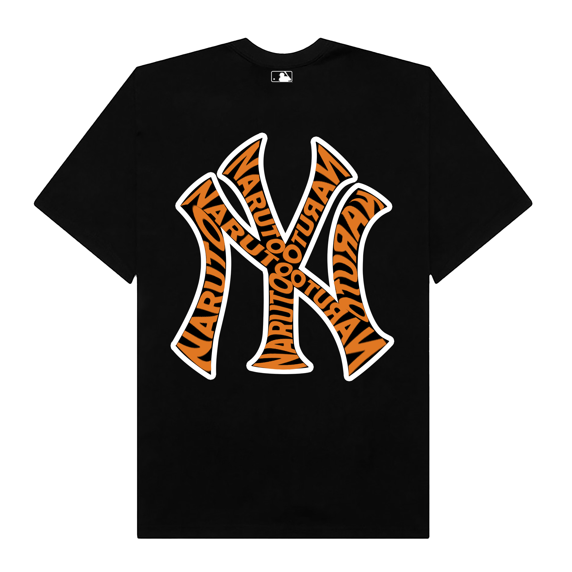 MLB Anime Naruto X NY Logo T-Shirt