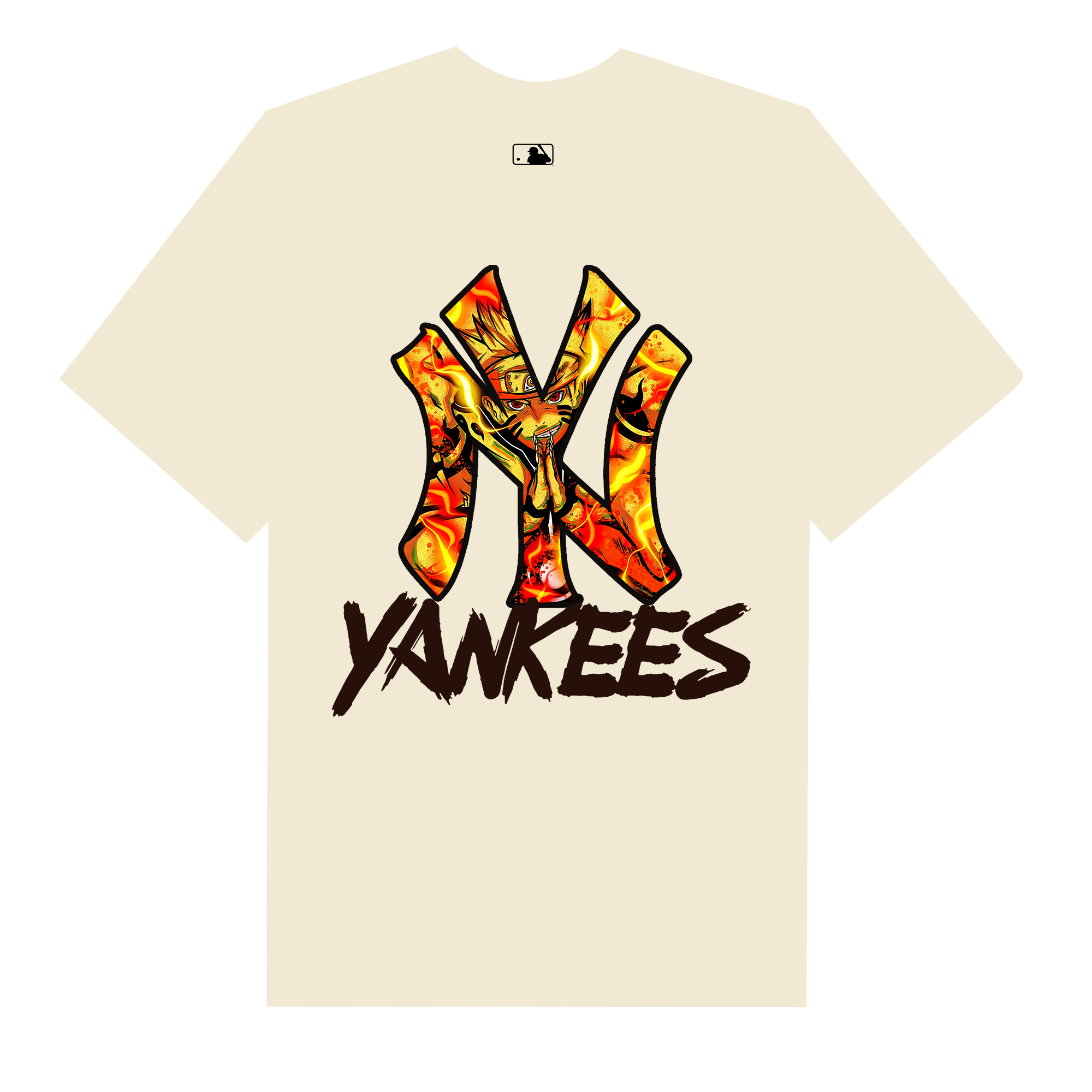 MLB Anime Naruto Yankees T-Shirt