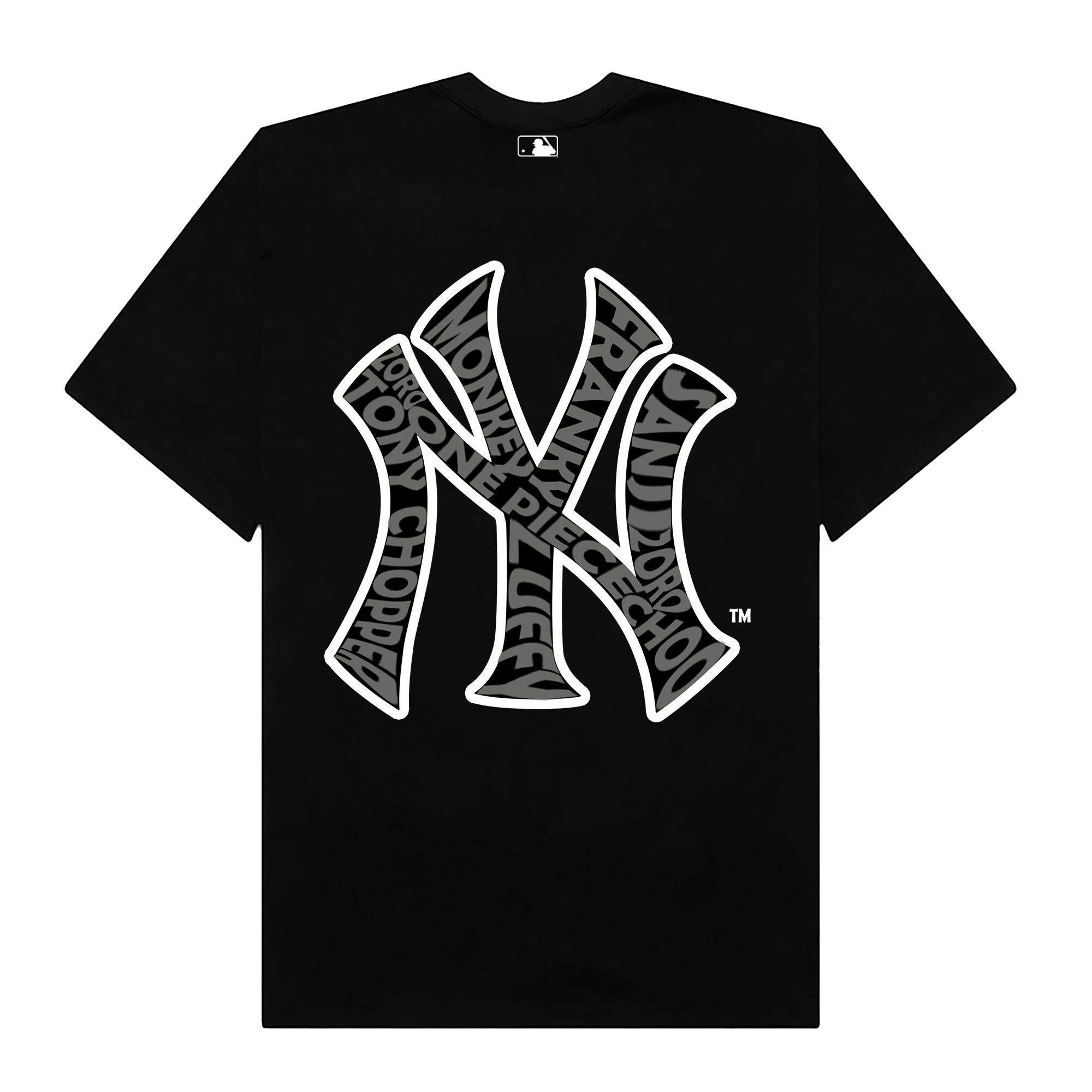 MLB Anime One PIece Character NY T-Shirt