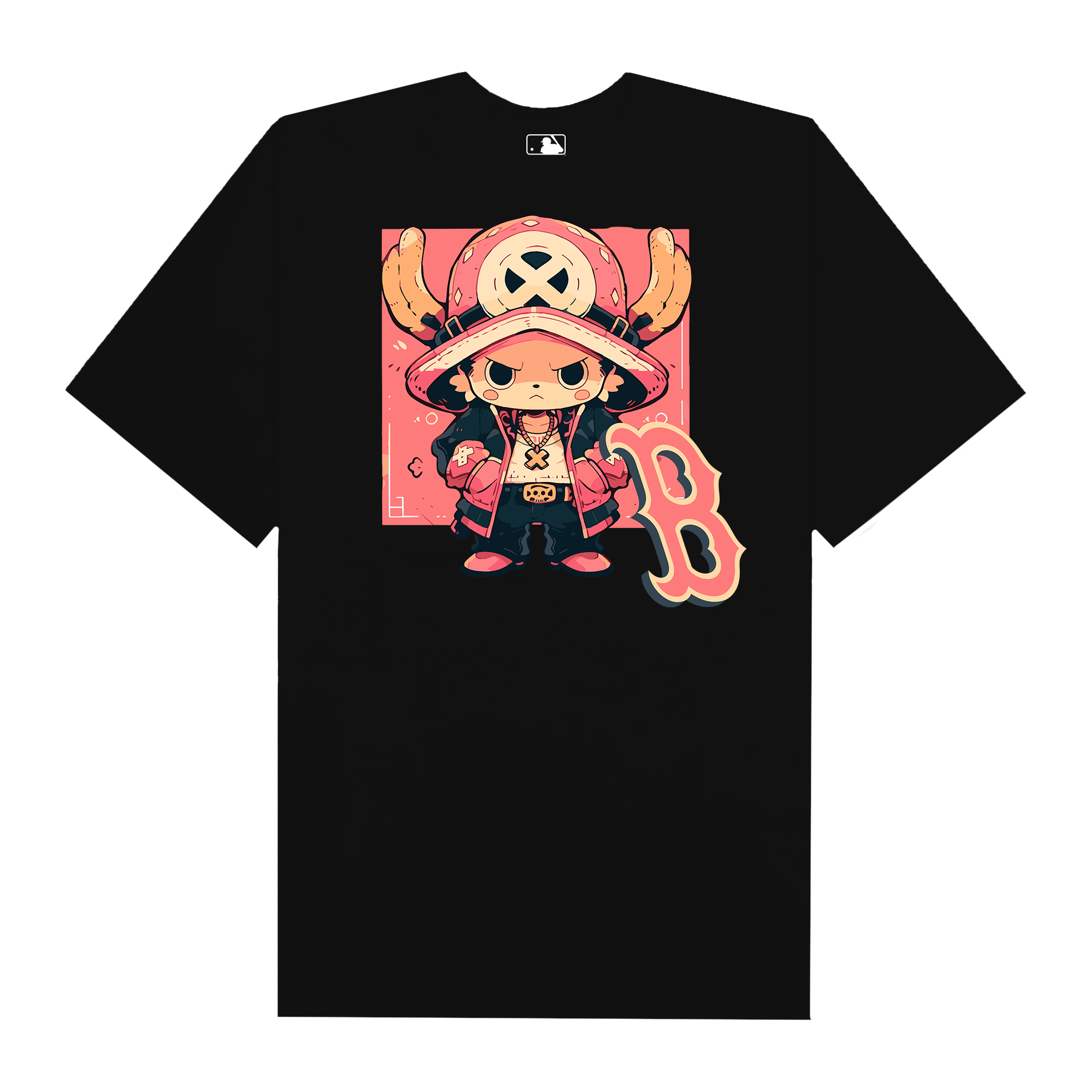 MLB Anime One Piece Chopper Boston T-Shirt