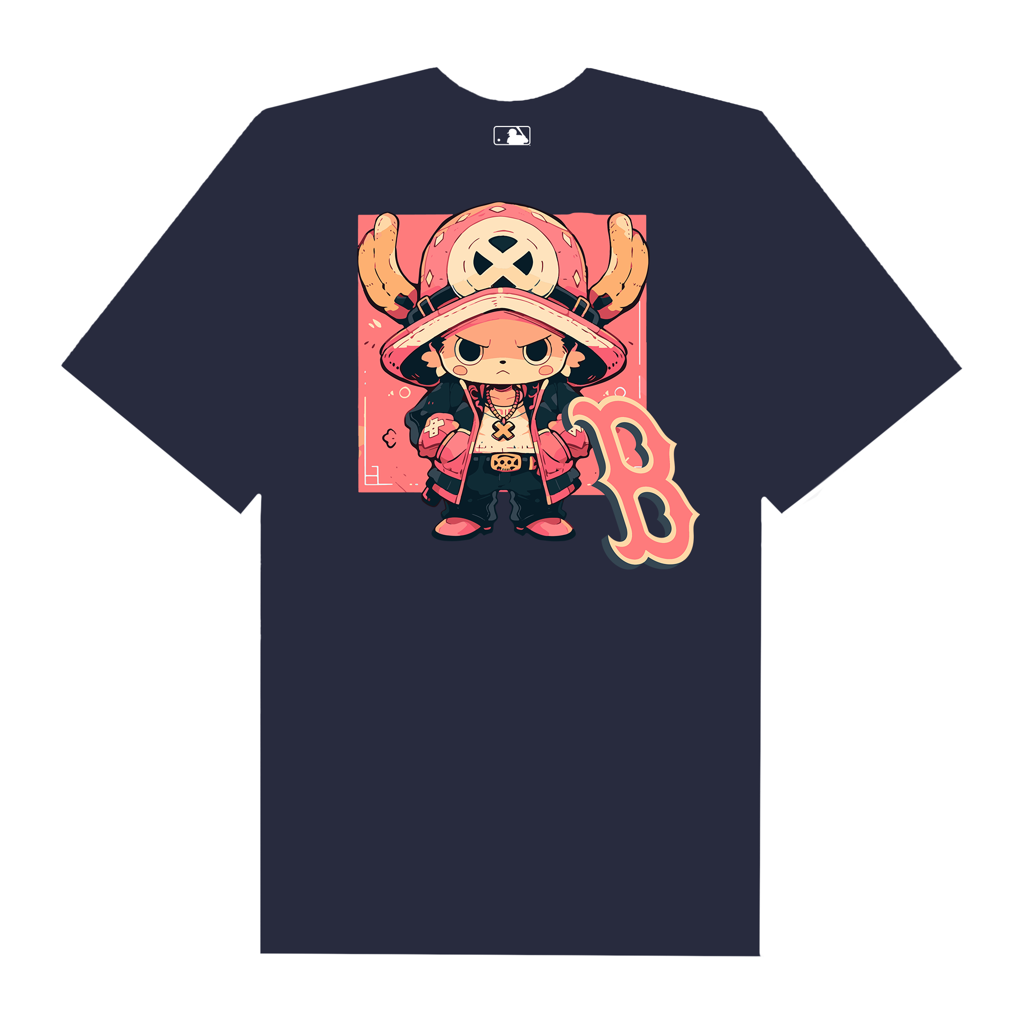 MLB Anime One Piece Chopper Boston T-Shirt