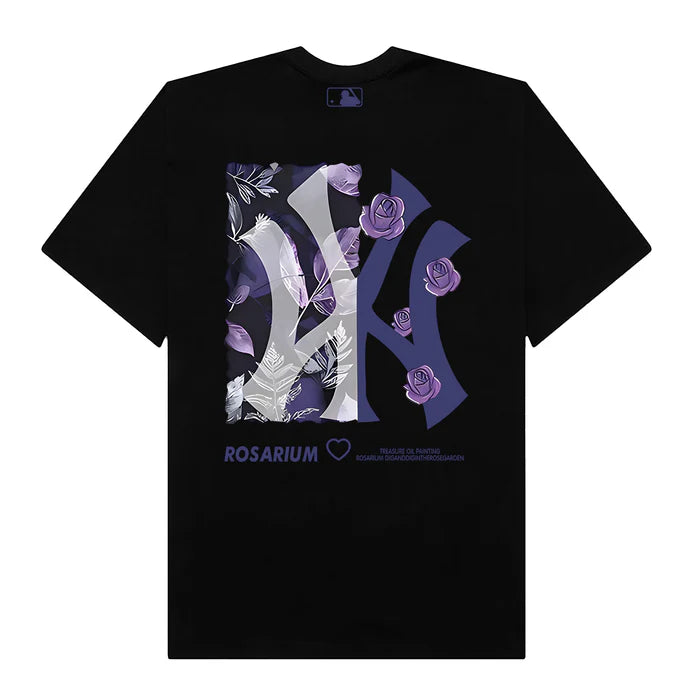 Flash Sale MLB Floral Purple Rose Rosarium T-Shirt