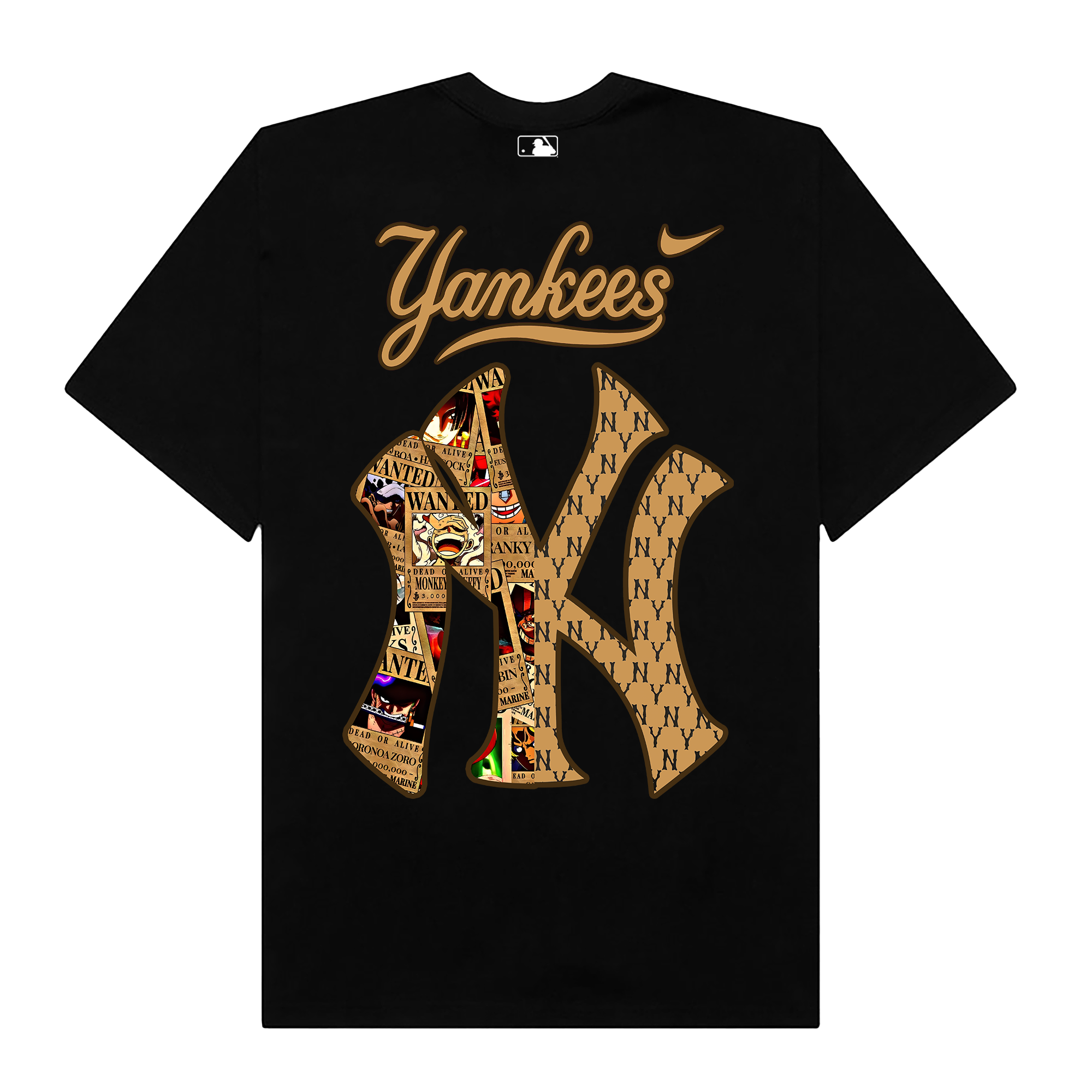 MLB Anime One Piece Yankees T-Shirt