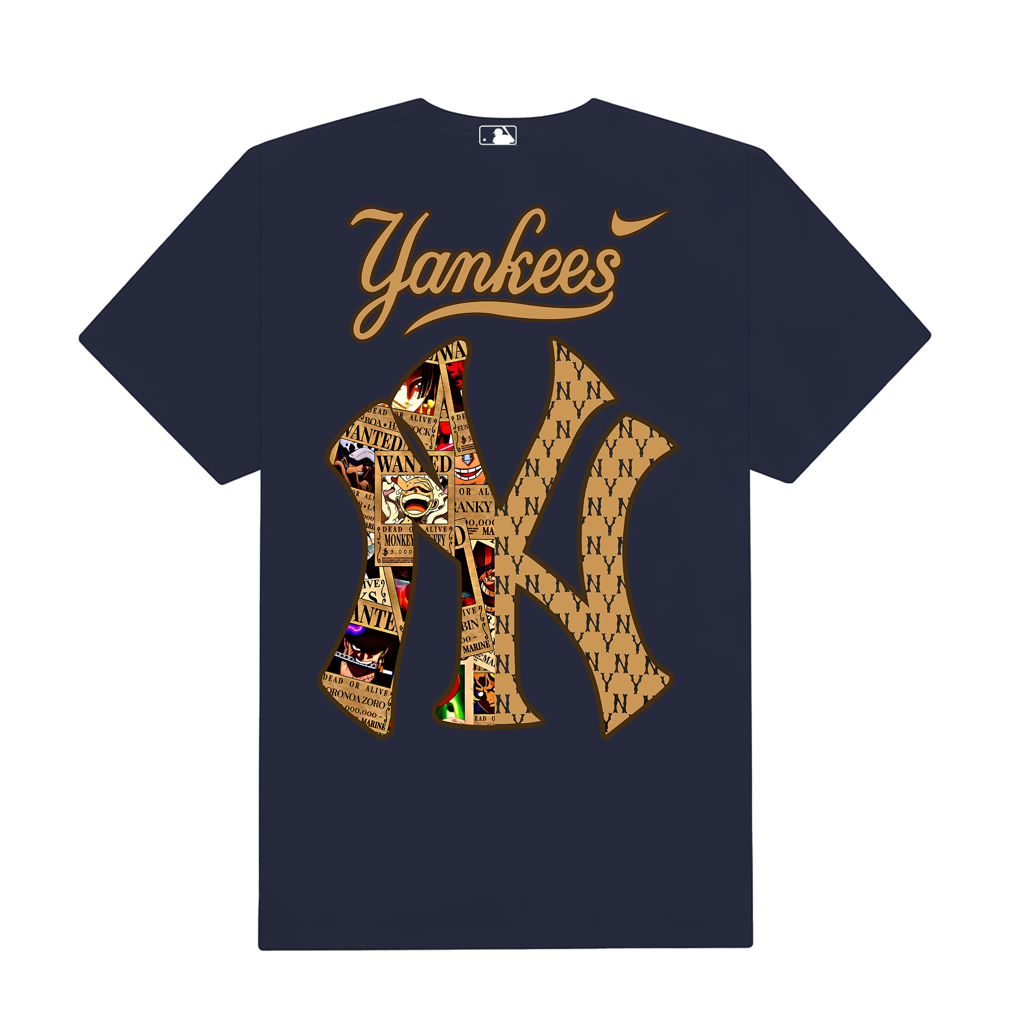 MLB Anime One Piece Yankees T-Shirt