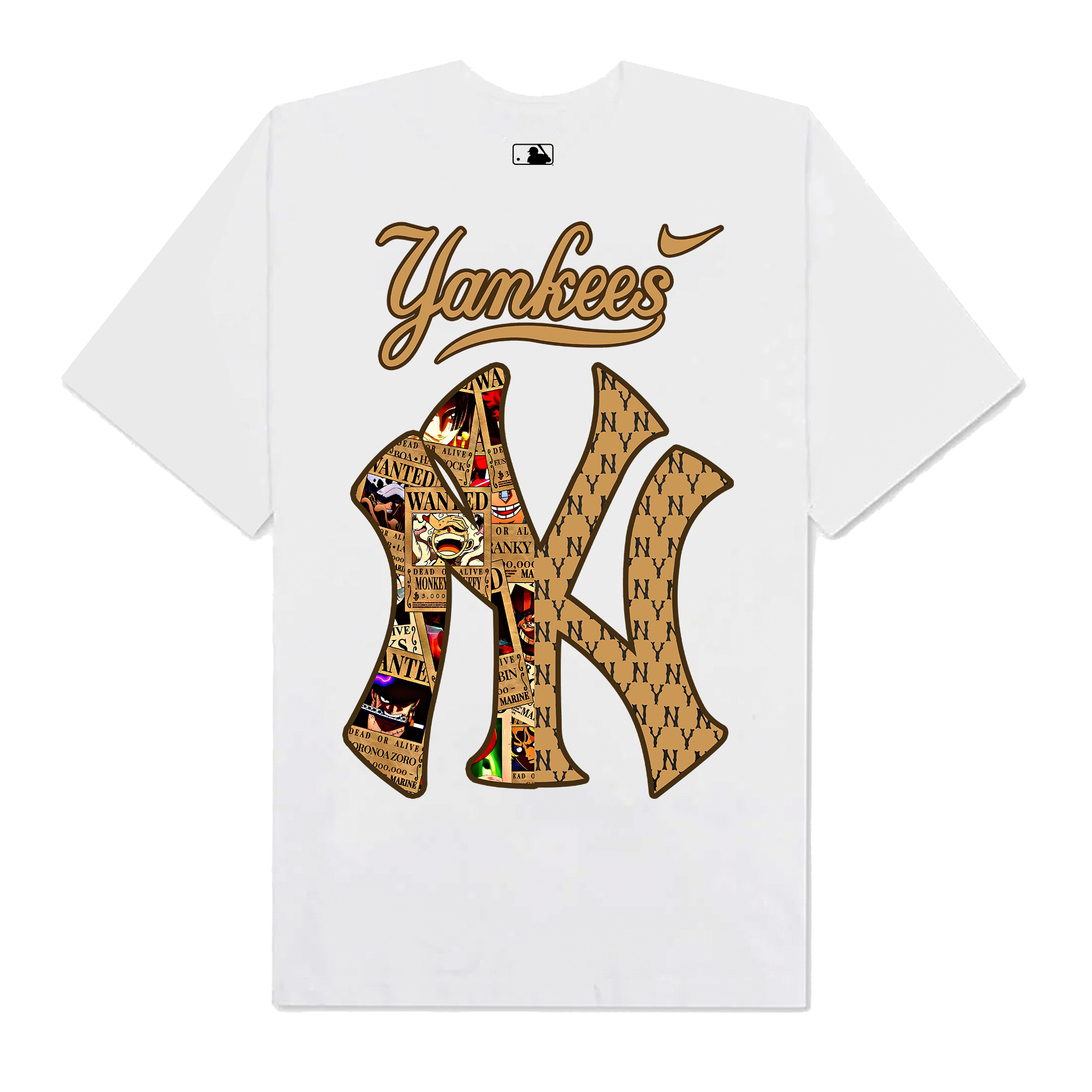 MLB Anime One Piece Yankees T-Shirt