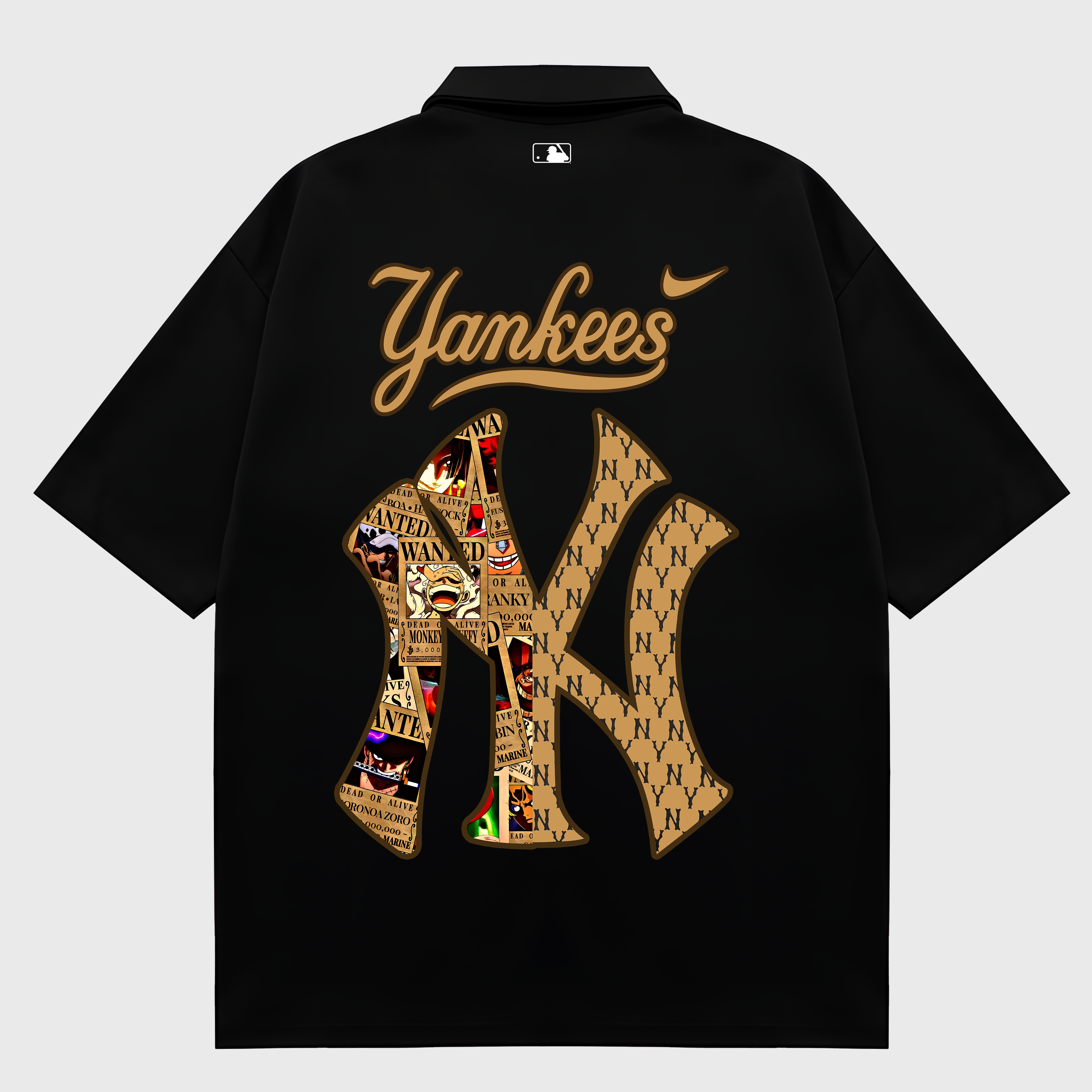 MLB Anime One Piece Yankees Polo