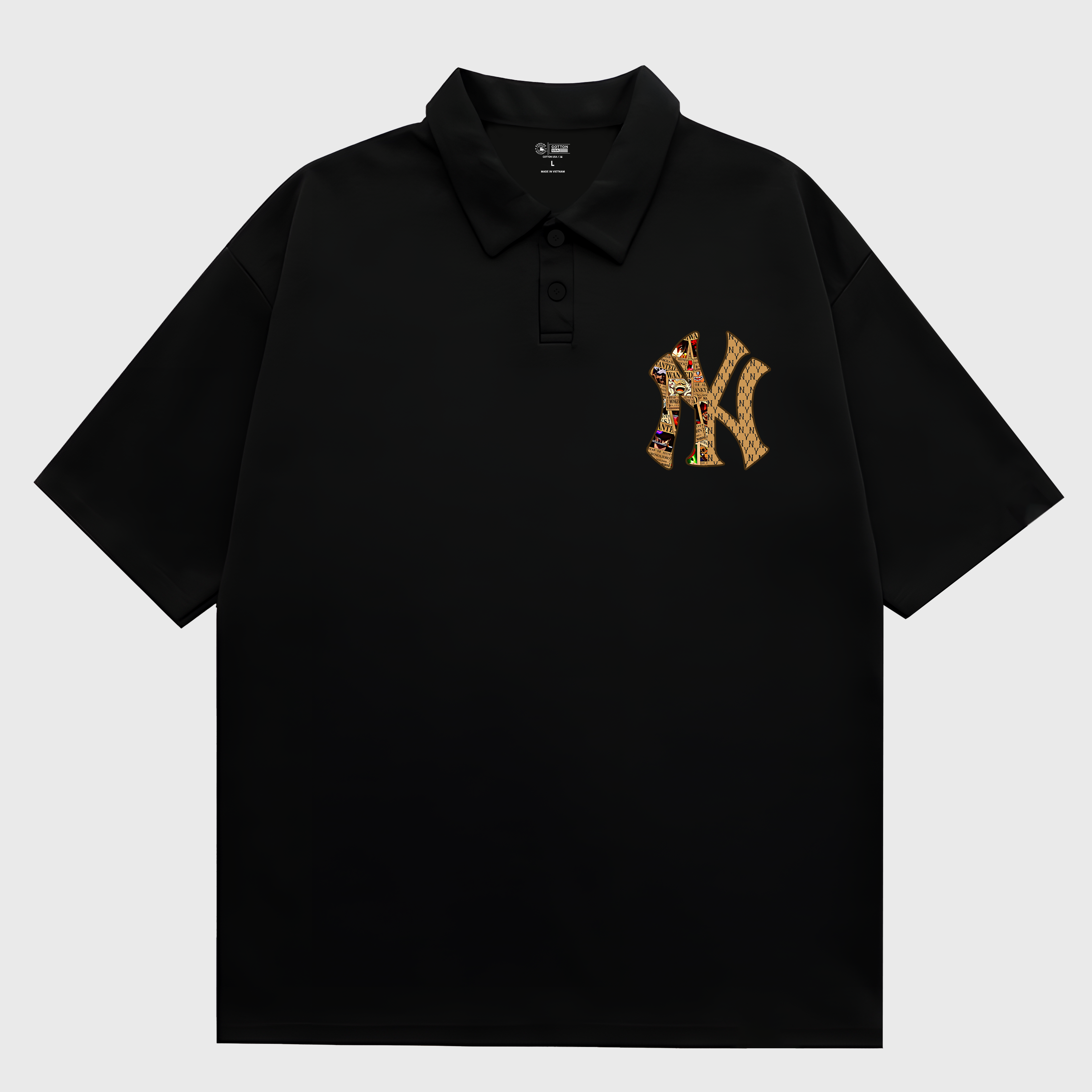 MLB Anime One Piece Yankees Polo