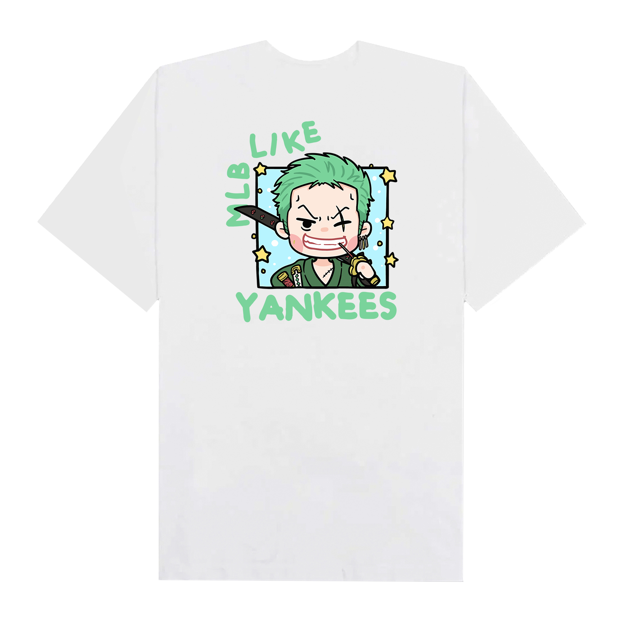 MLB Anime One Piece Zoro MLB Like T-Shirt