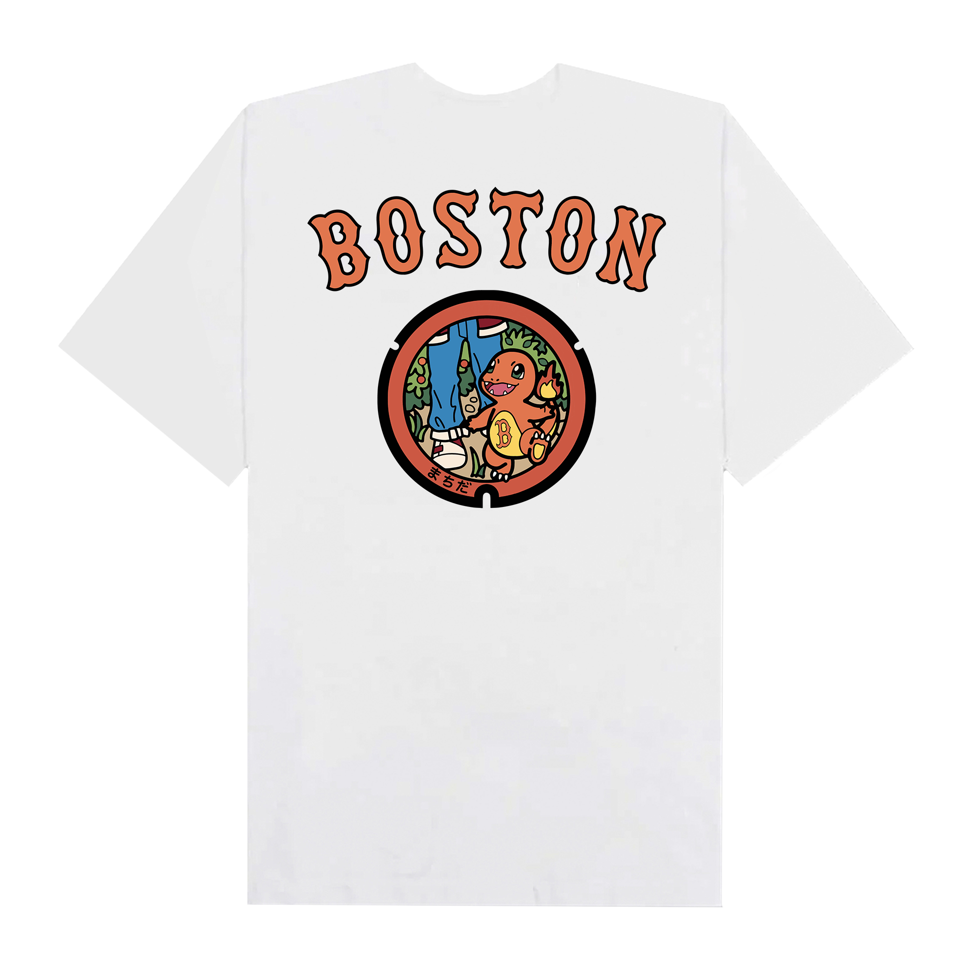 MLB Anime Pokemon Boston Charizard T-Shirt