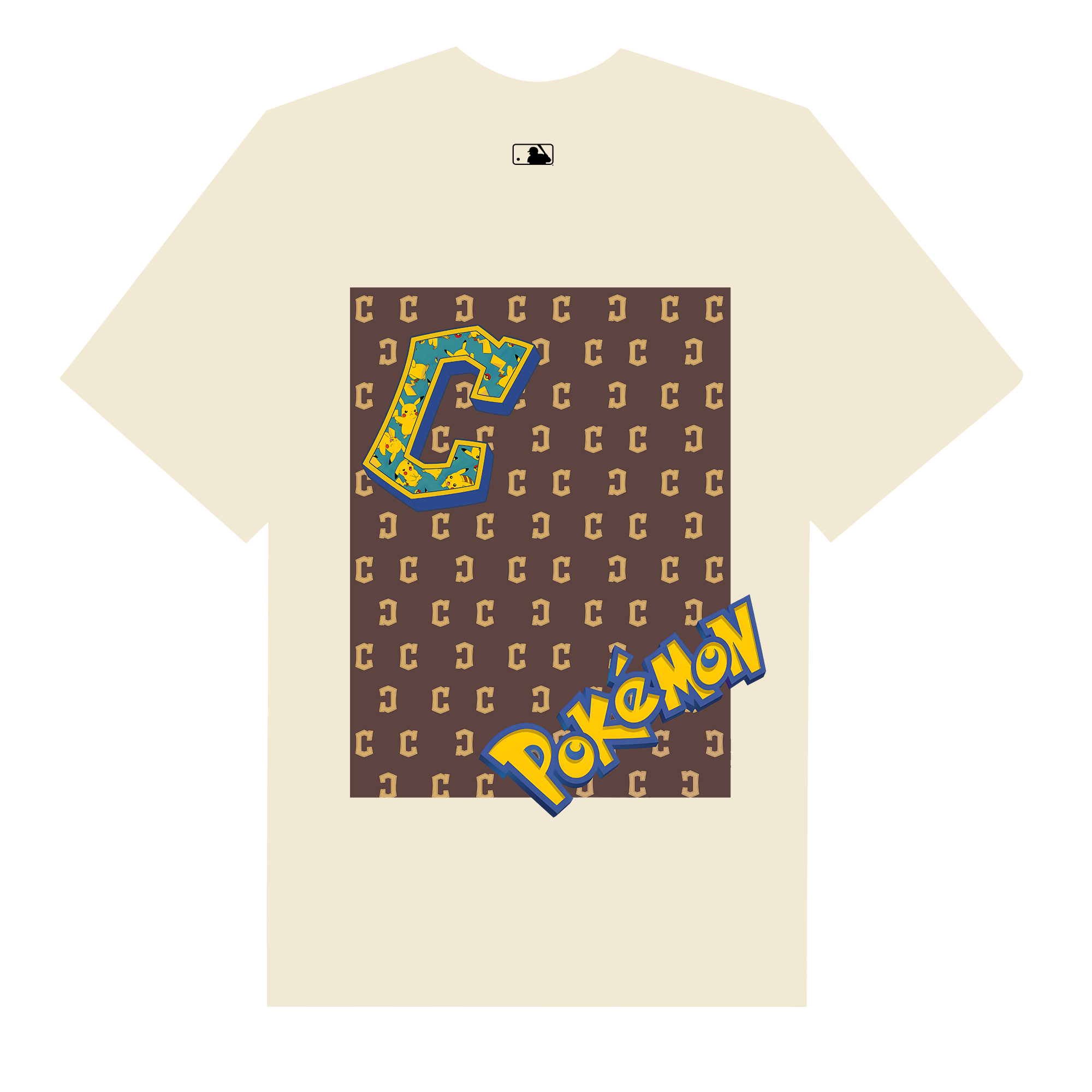 MLB Anime Pokemon Cleveland Guardians T-Shirt