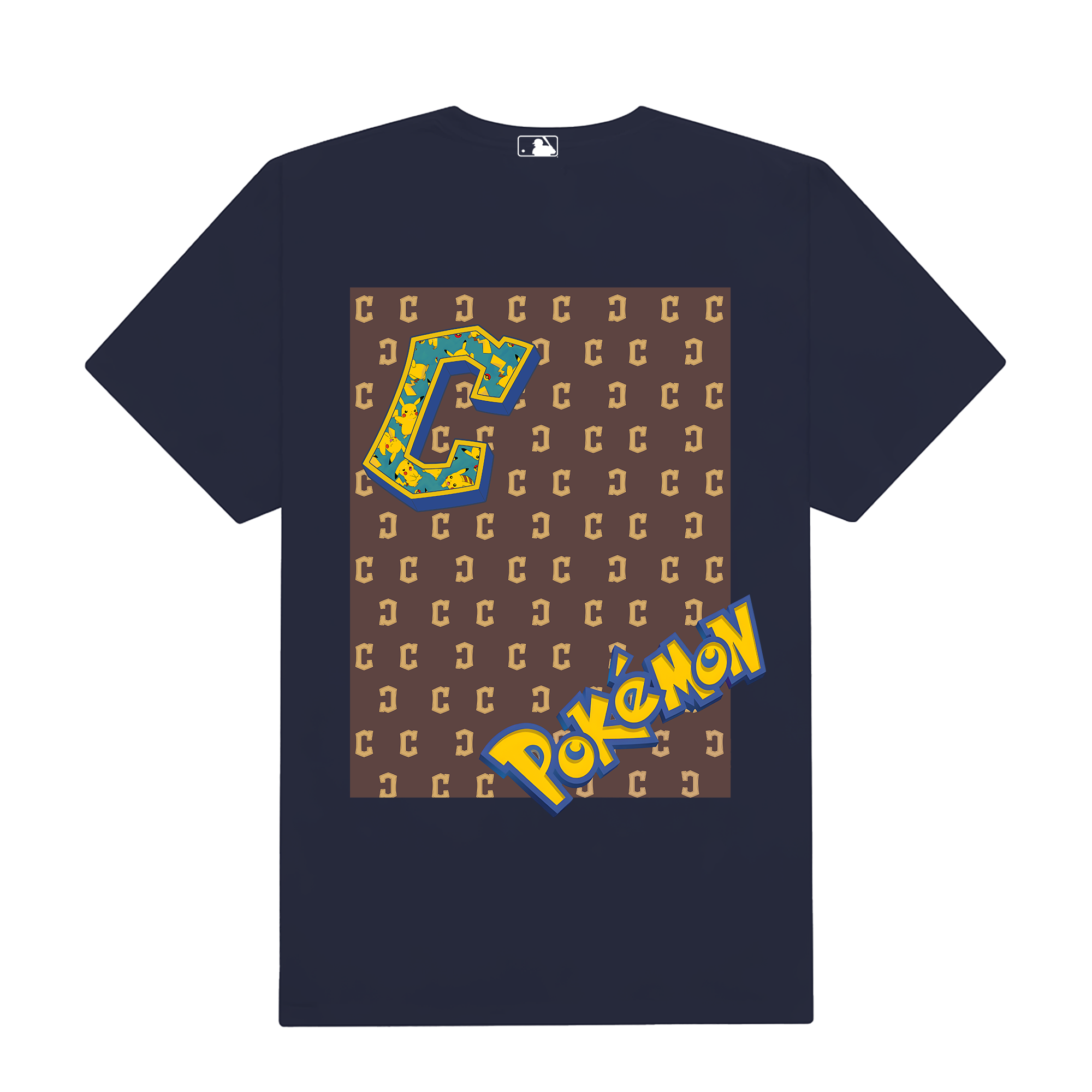 MLB Anime Pokemon Cleveland Guardians T-Shirt