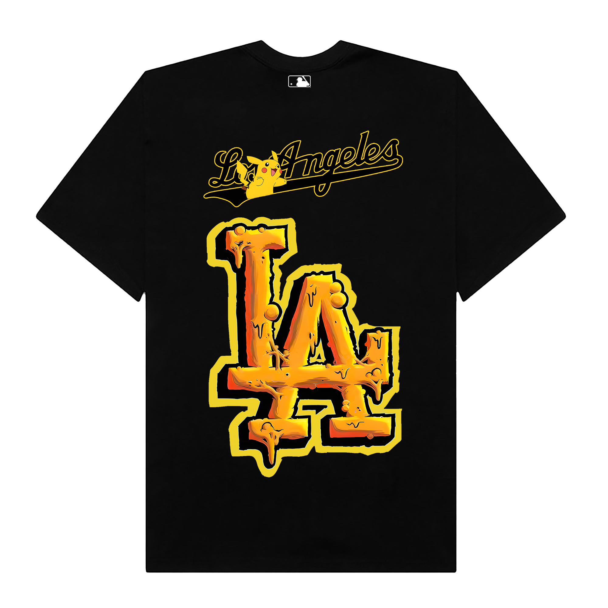 MLB Anime Pokemon LA Pikachu T-Shirt