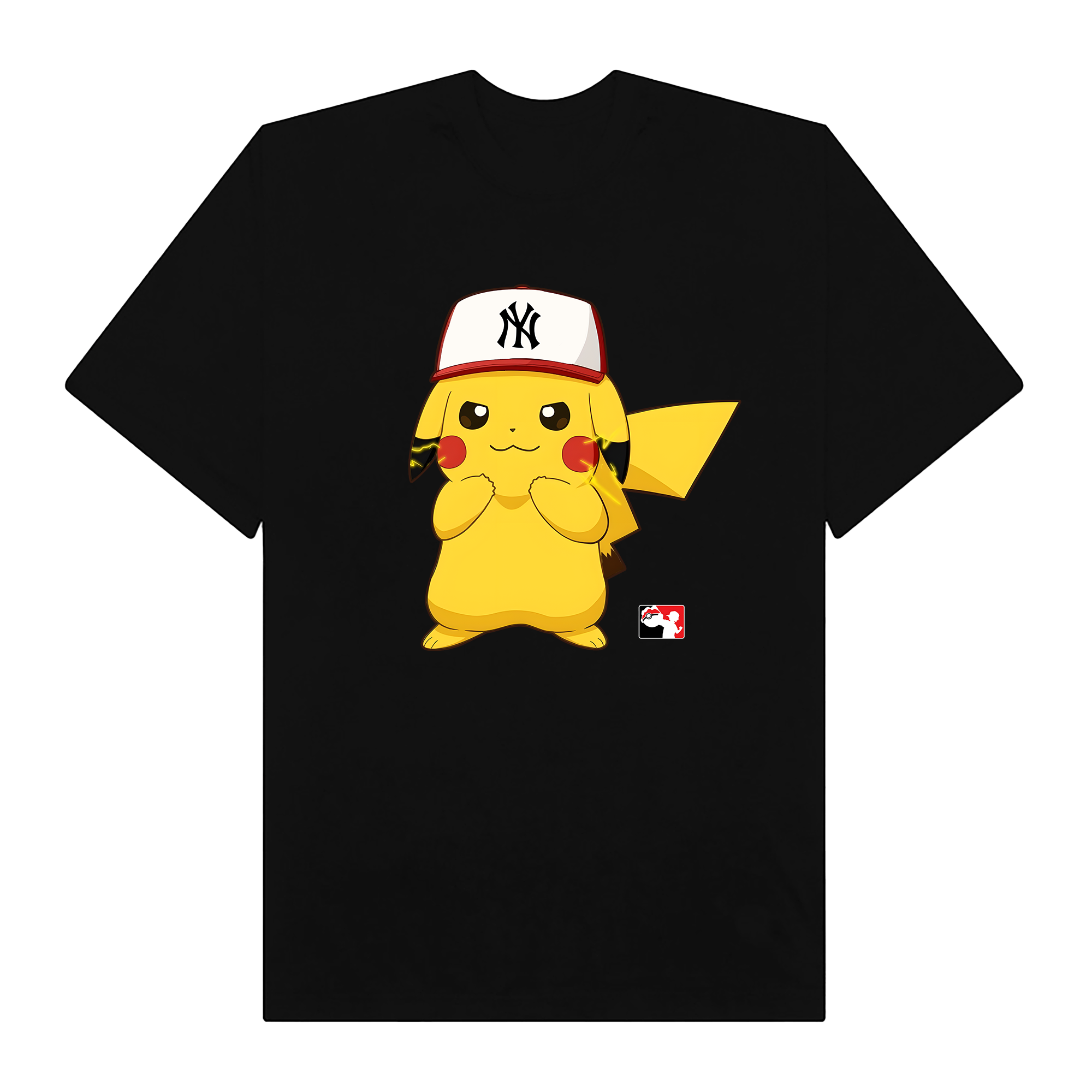 MLB Anime Pokemon Pikachu T-Shirt