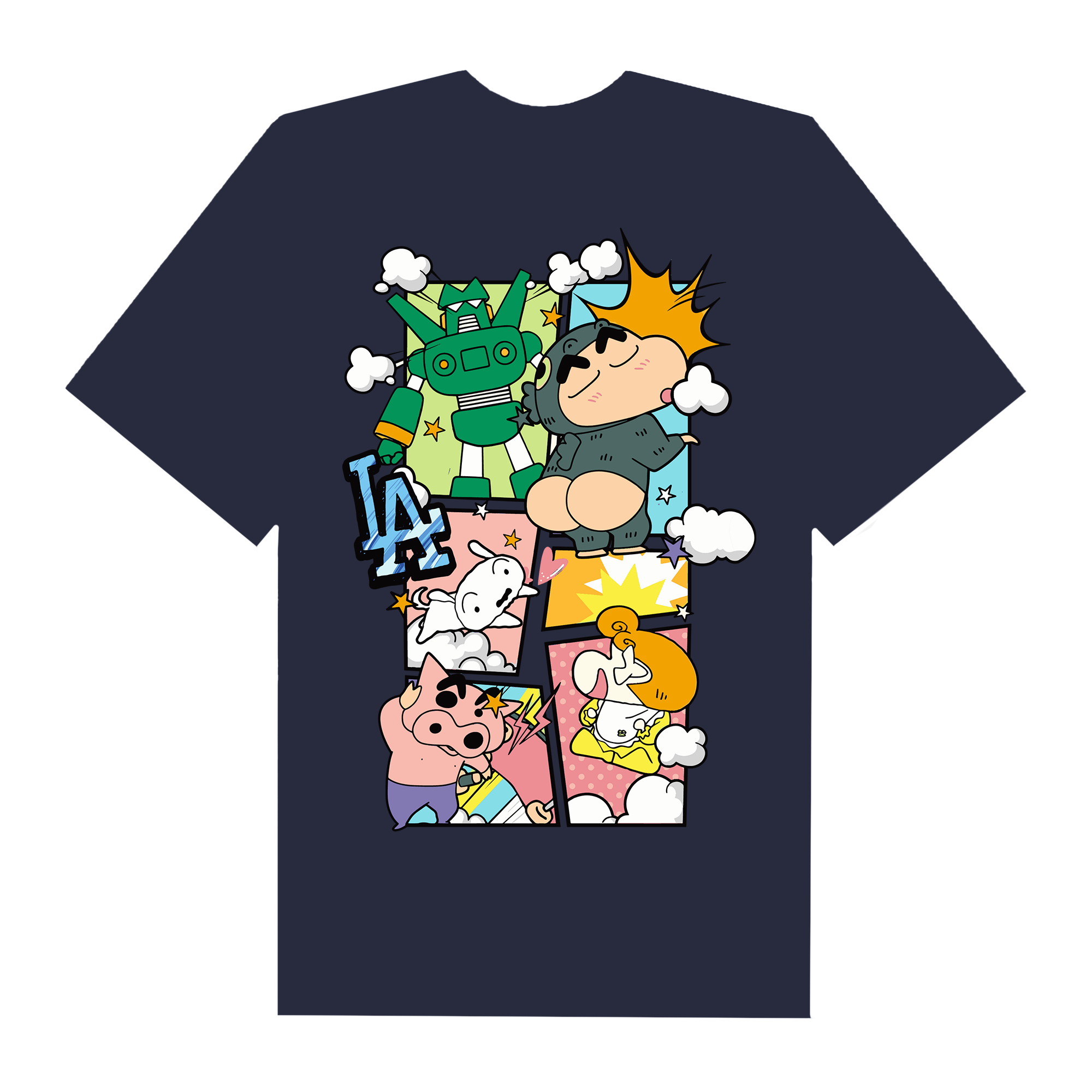 MLB Anime Shin Funny LA T-Shirt