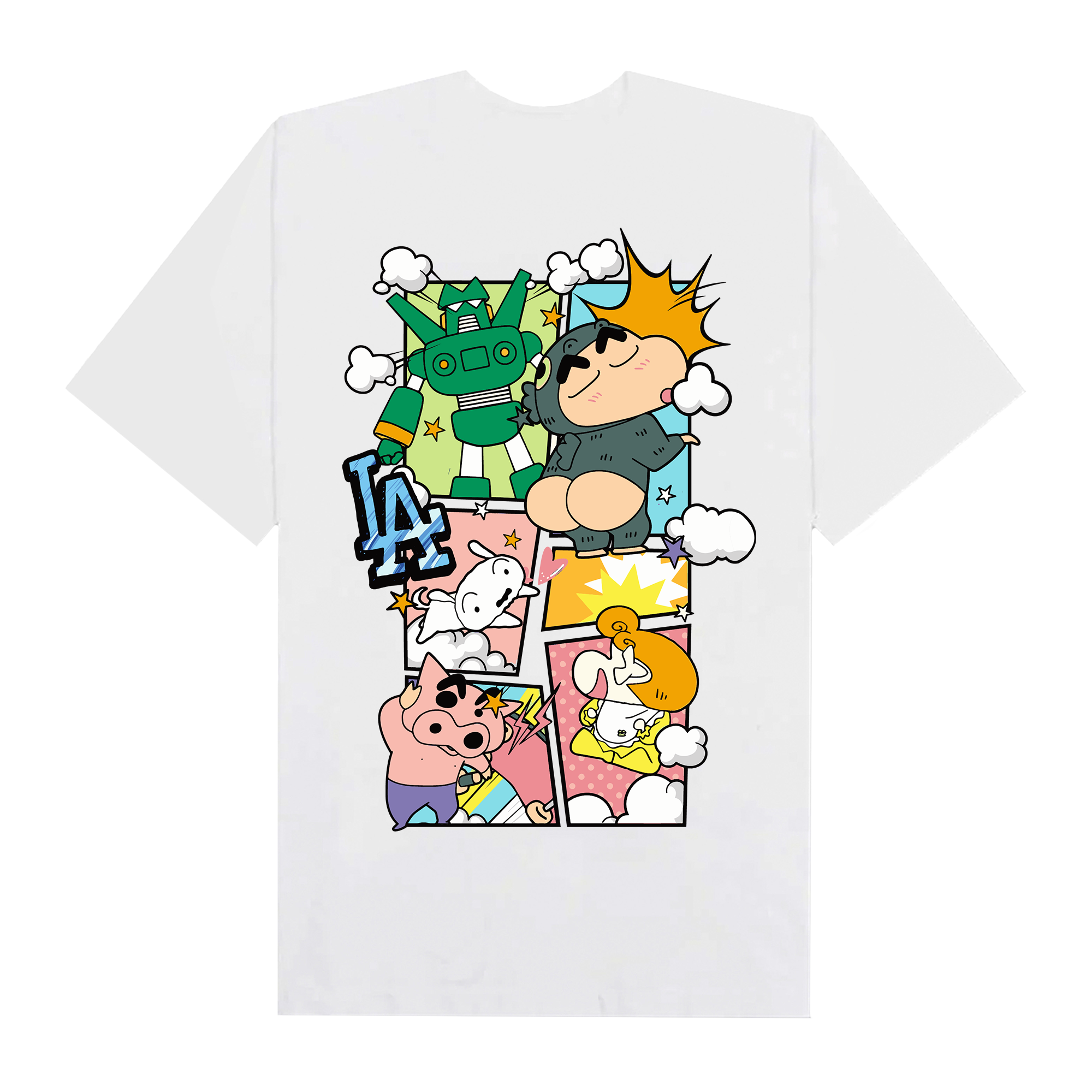 MLB Anime Shin Funny LA T-Shirt