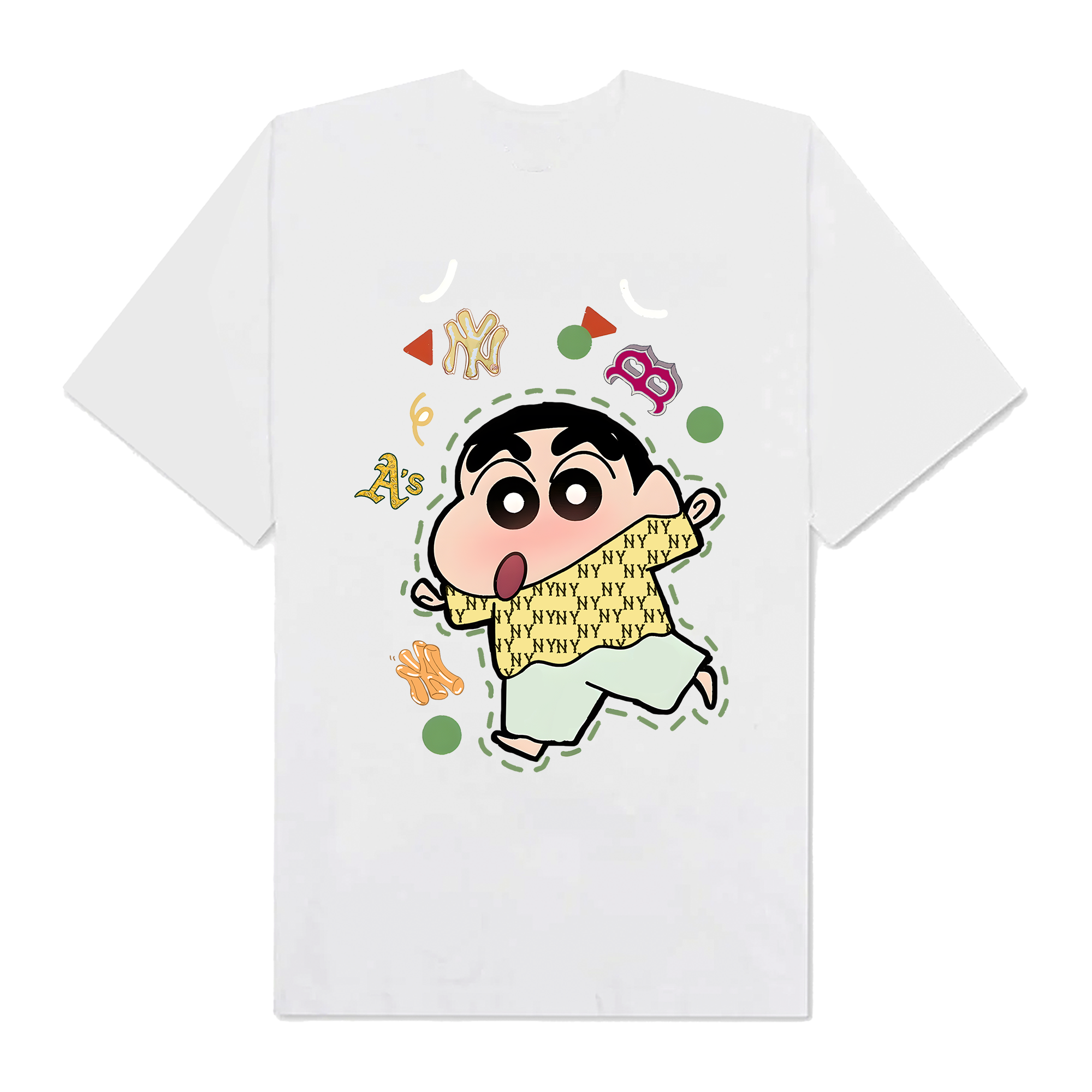 MLB Anime Shin LA NY Boston AS T-Shirt