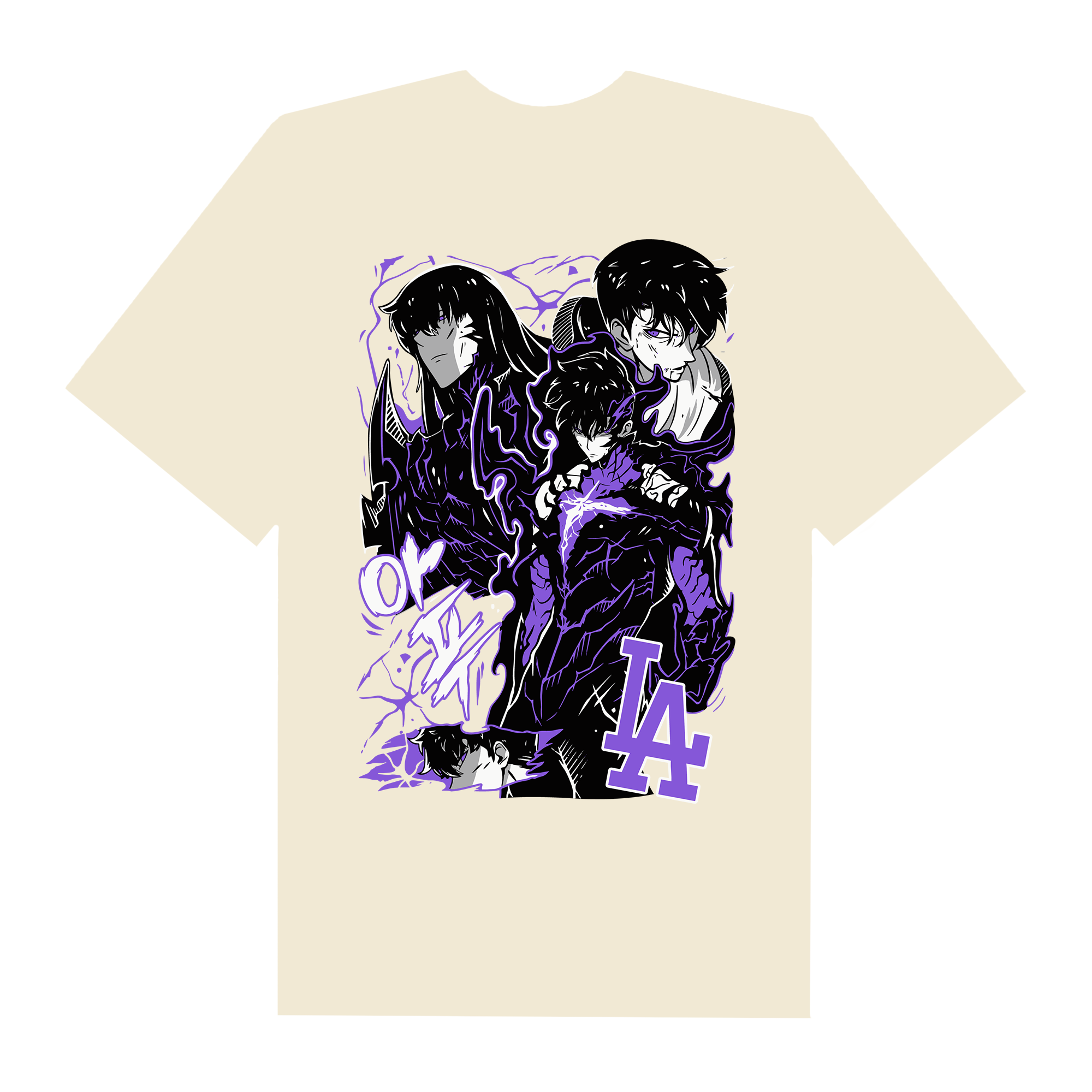 MLB Anime Solo LV Jinsoo LA T-Shirt