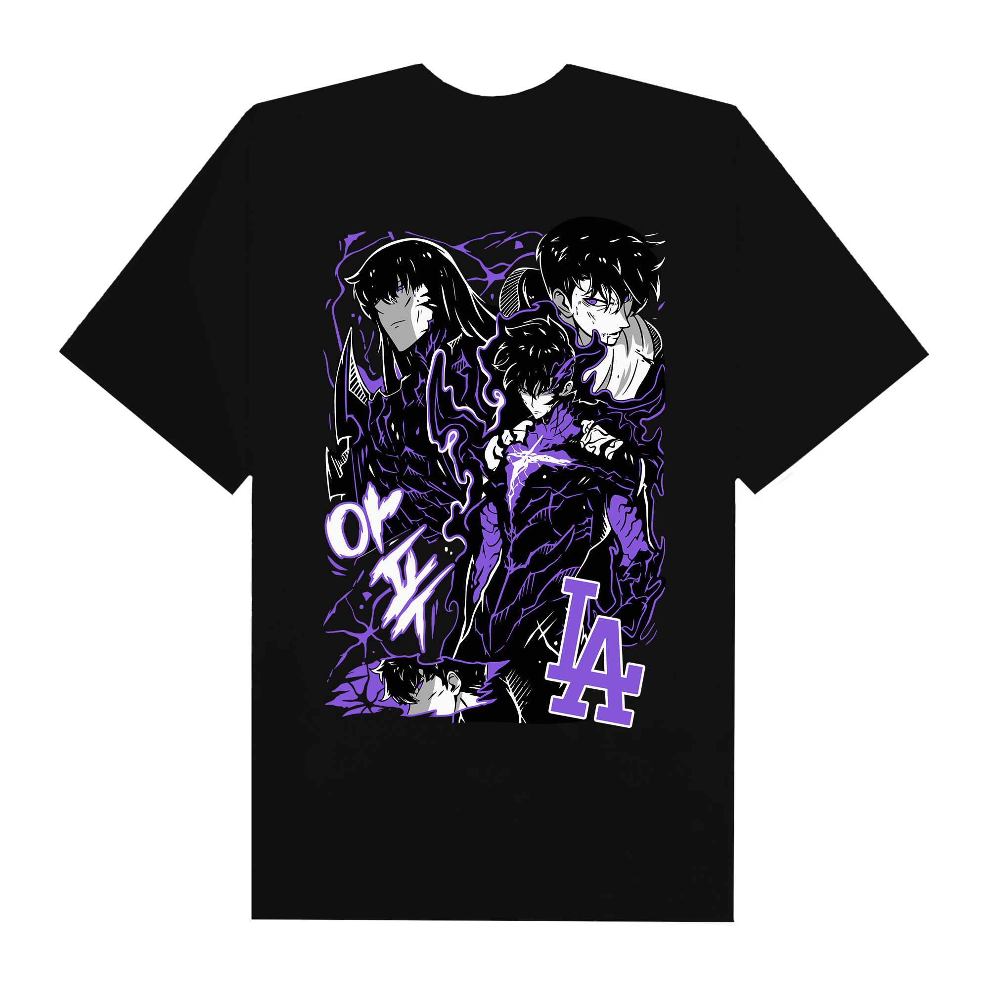 MLB Anime Solo LV Jinsoo LA T-Shirt