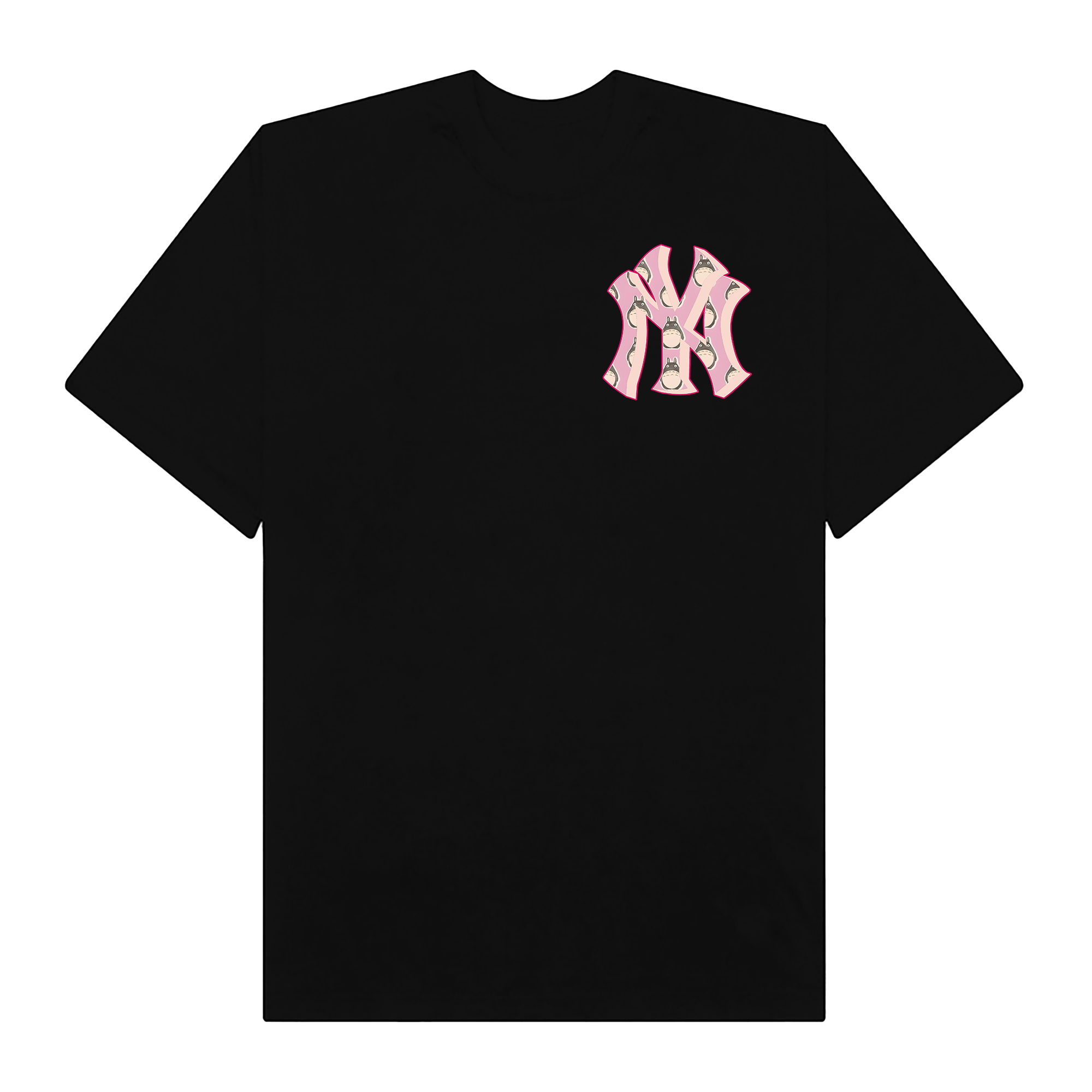 MLB Anime Studio Ghibli Pink Totoro T-Shirt