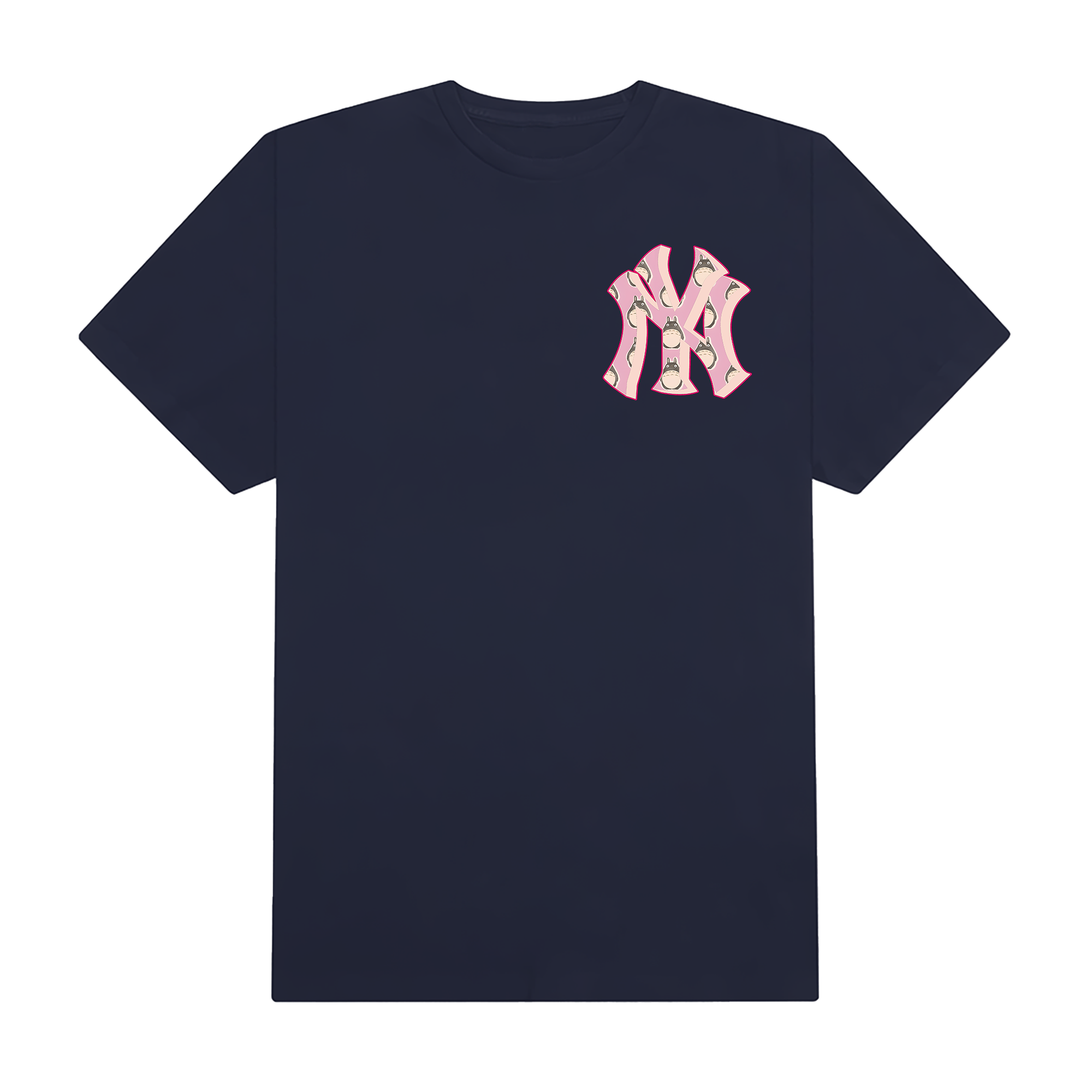 MLB Anime Studio Ghibli Pink Totoro T-Shirt