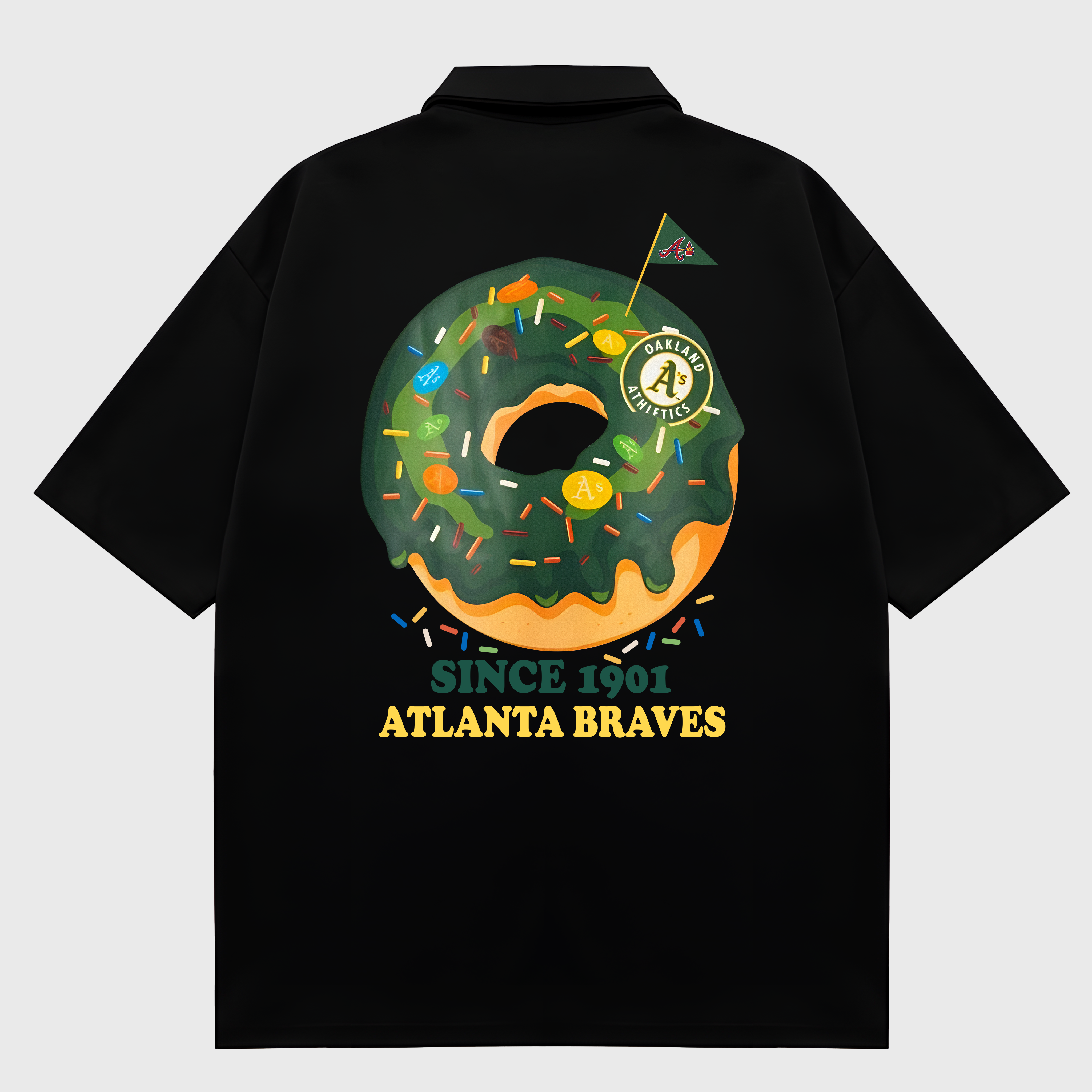 MLB Atlanta Braves Botanical Cake Polo