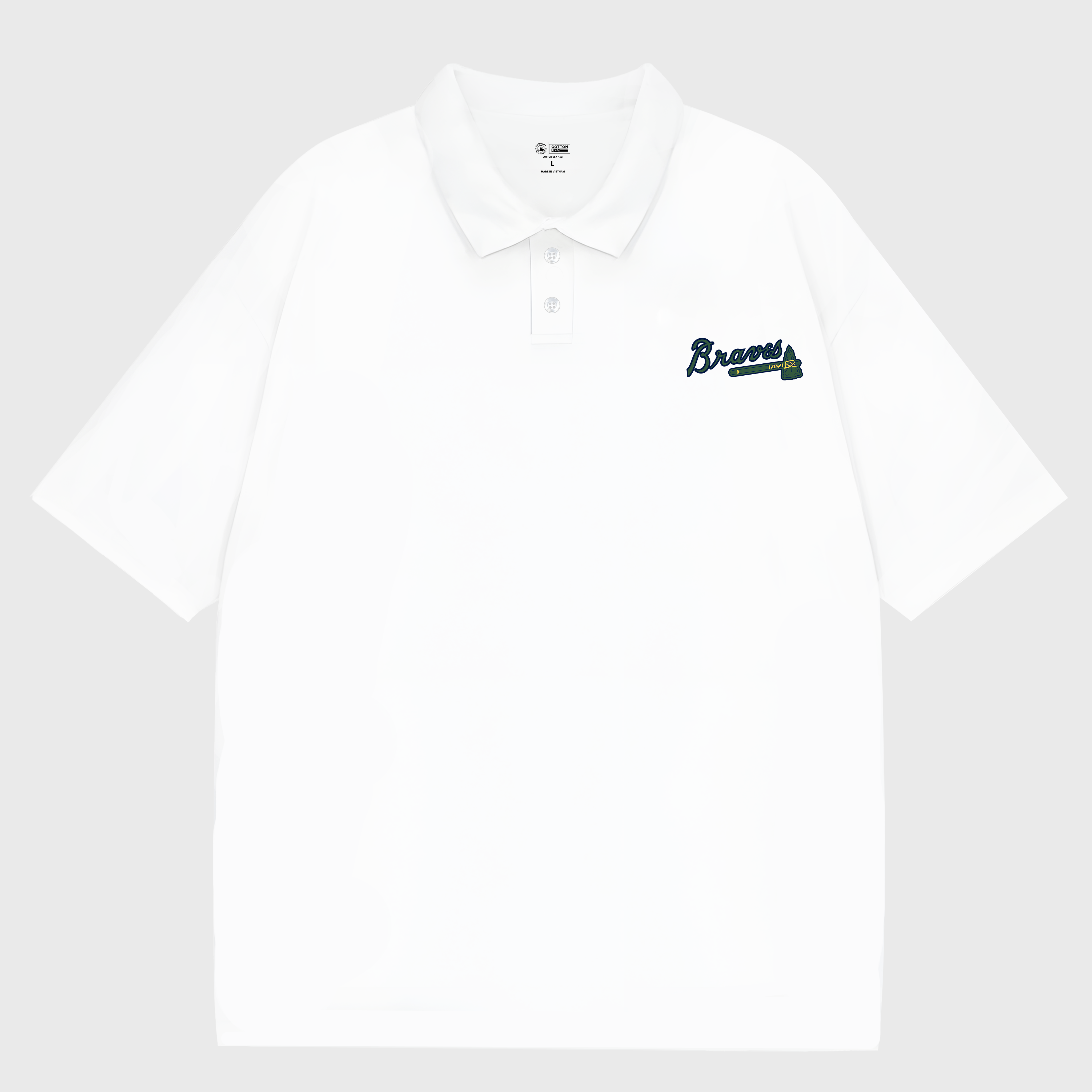 MLB Atlanta Braves Botanical Cake Polo