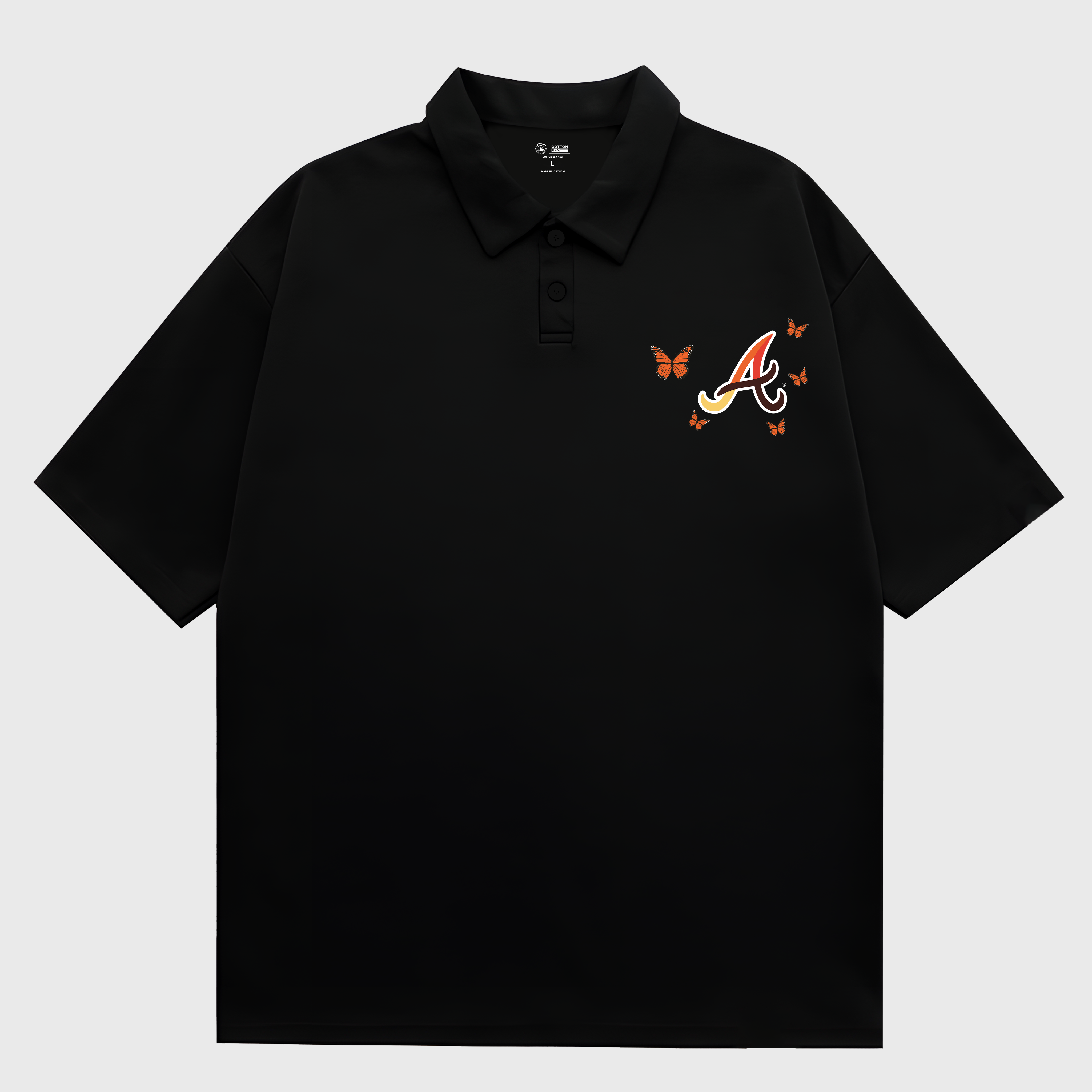 MLB Atlanta Braves Butterflies Polo