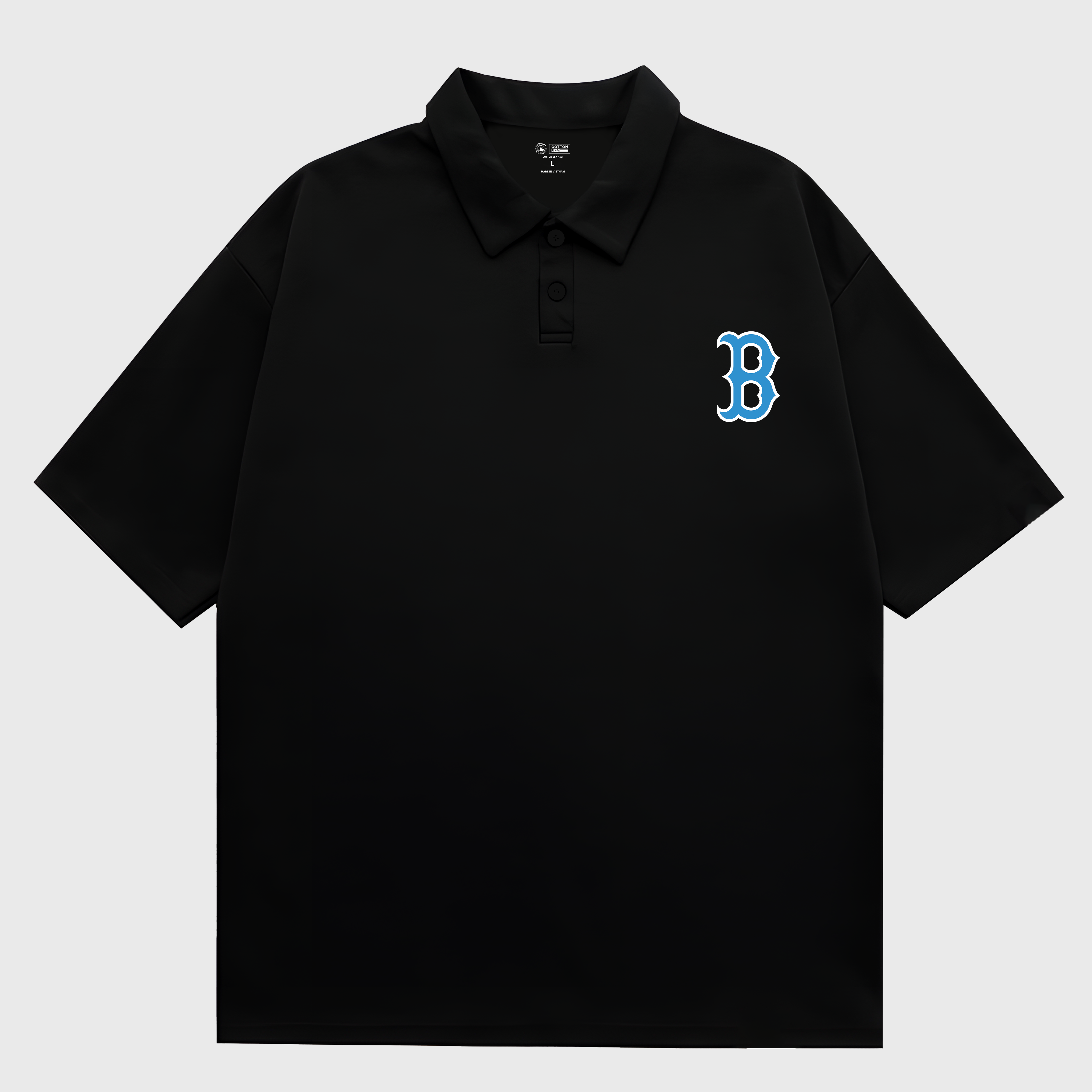 MLB Boston Red Sox Blue Star Polo