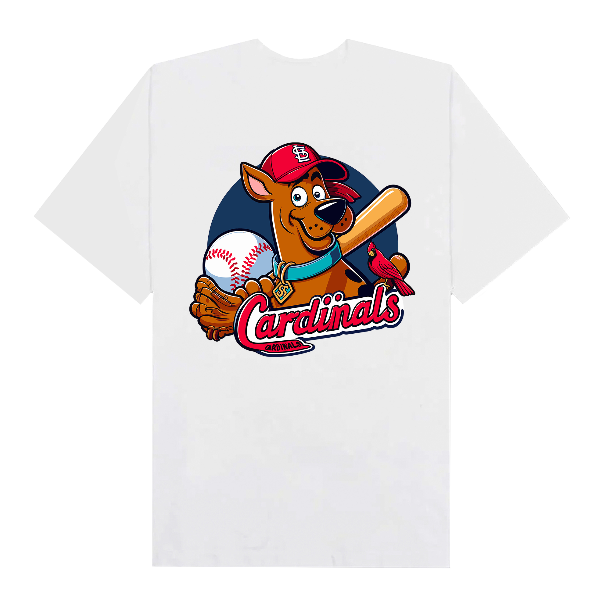 MLB Cardinals Scooby Doo T-Shirt