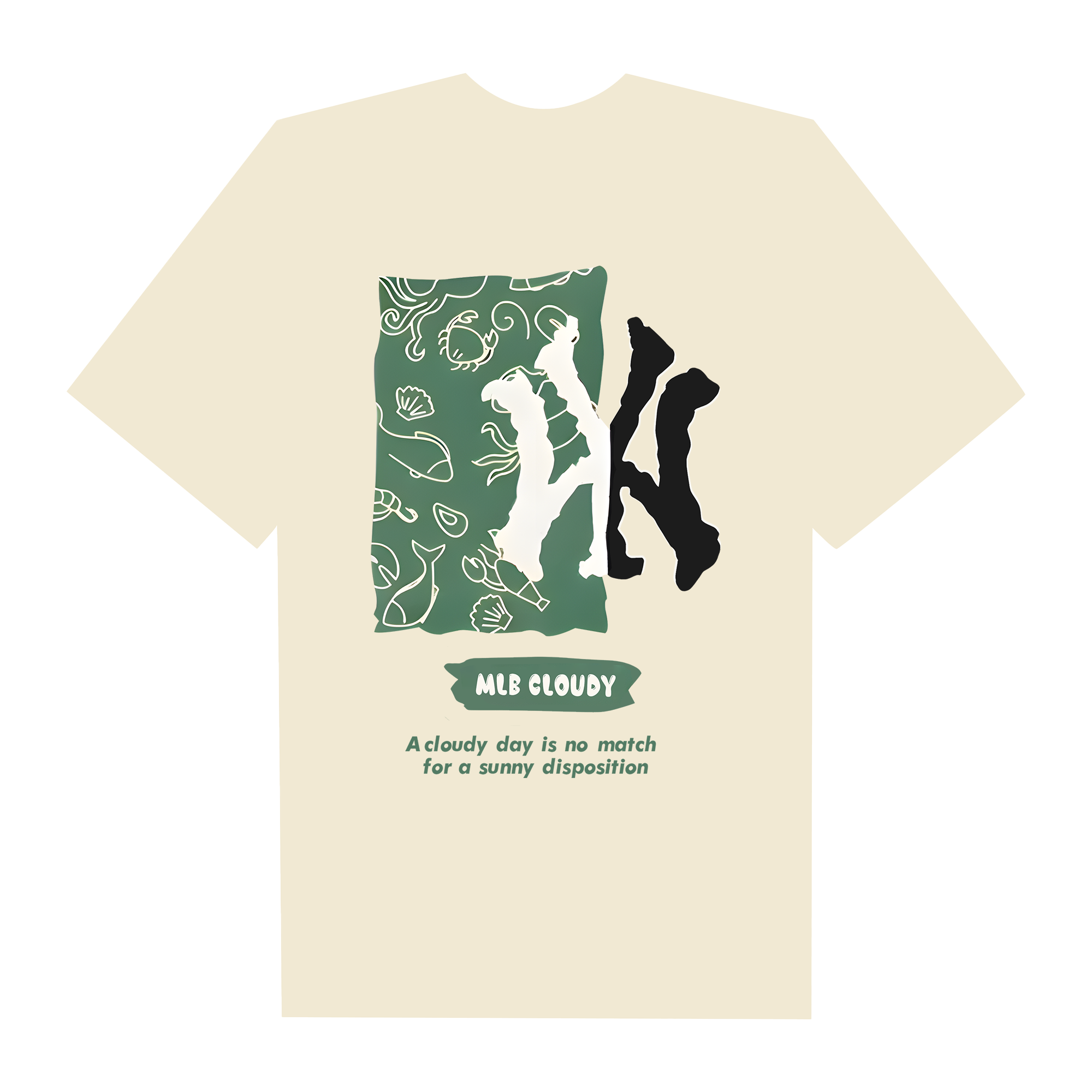 MLB Cloudy Green T-Shirt