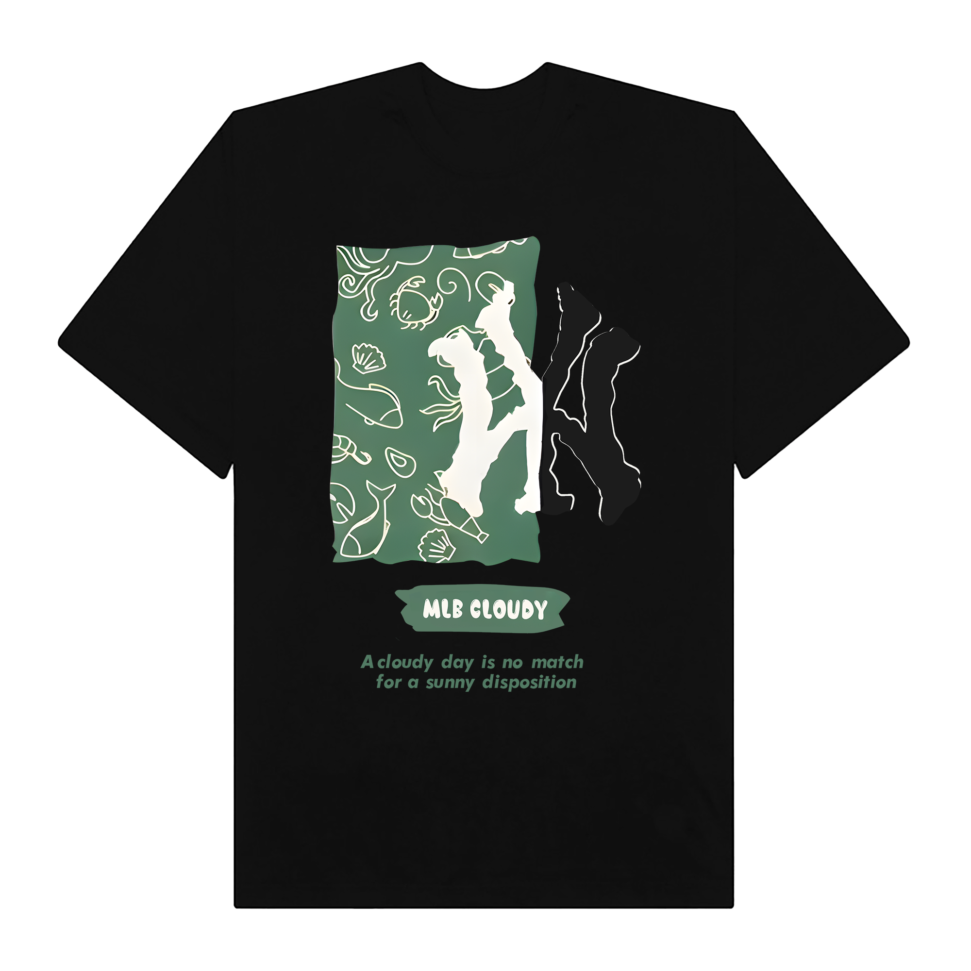 MLB Cloudy Green T-Shirt