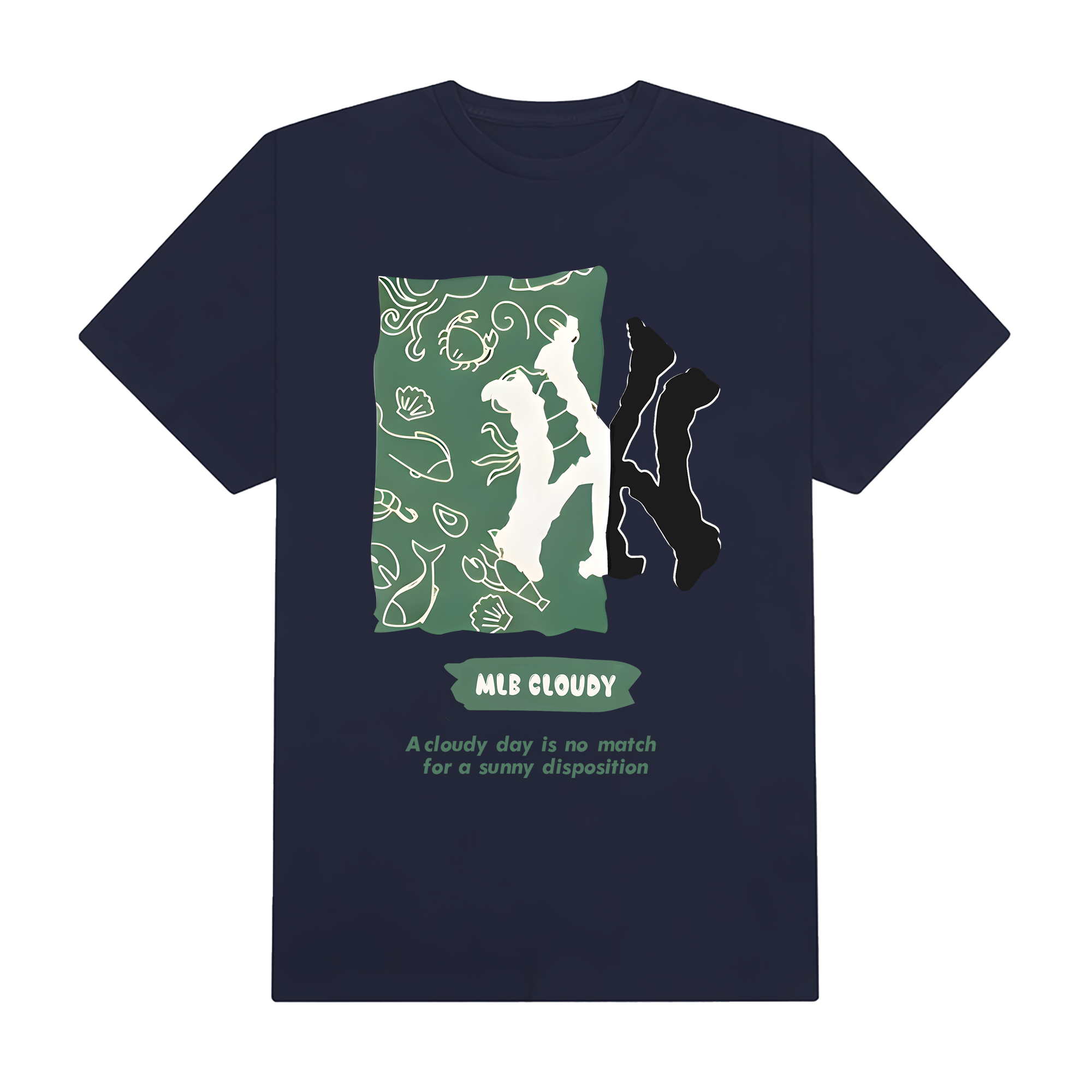 MLB Cloudy Green T-Shirt