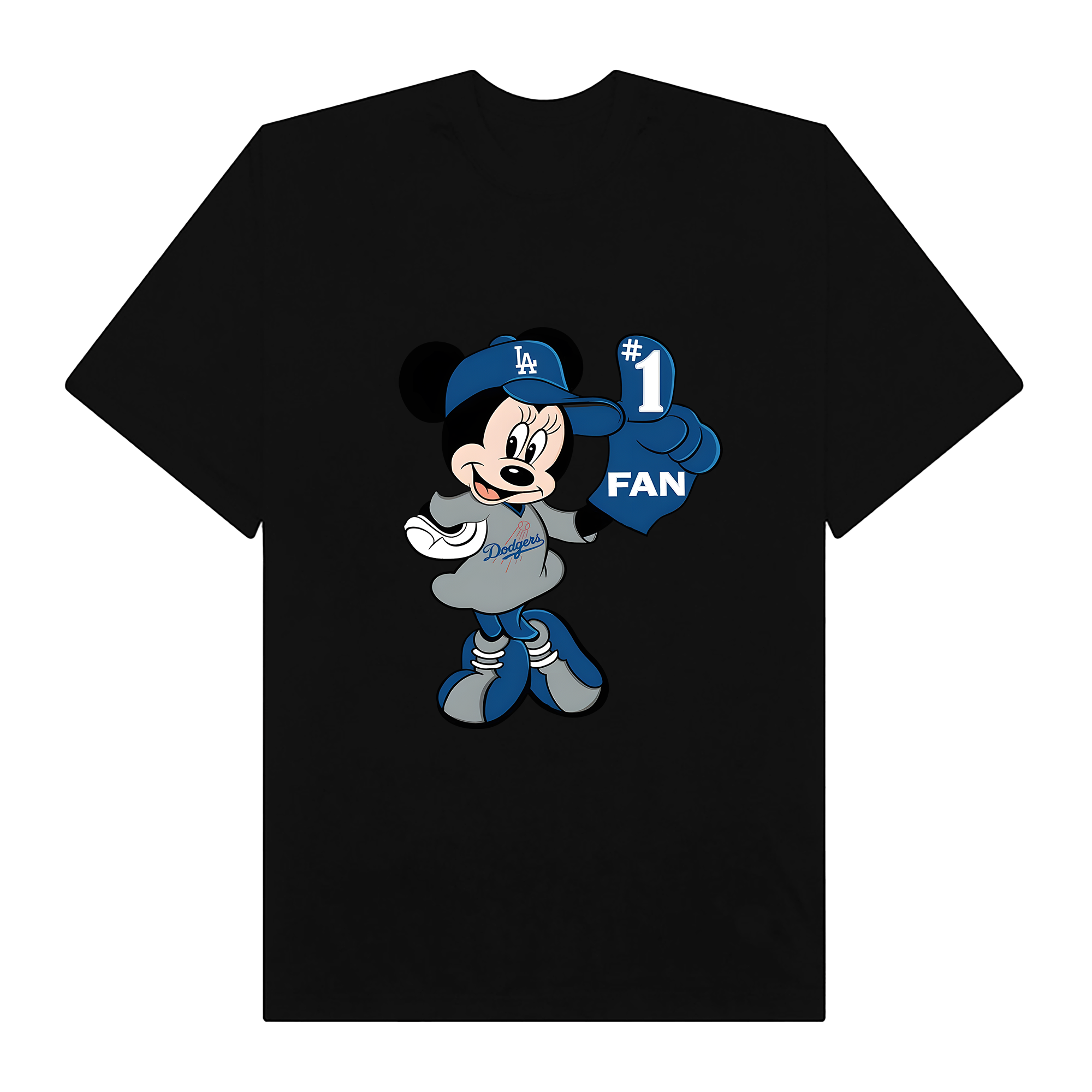 MLB Disney Mickey LA Dogger T-Shirt