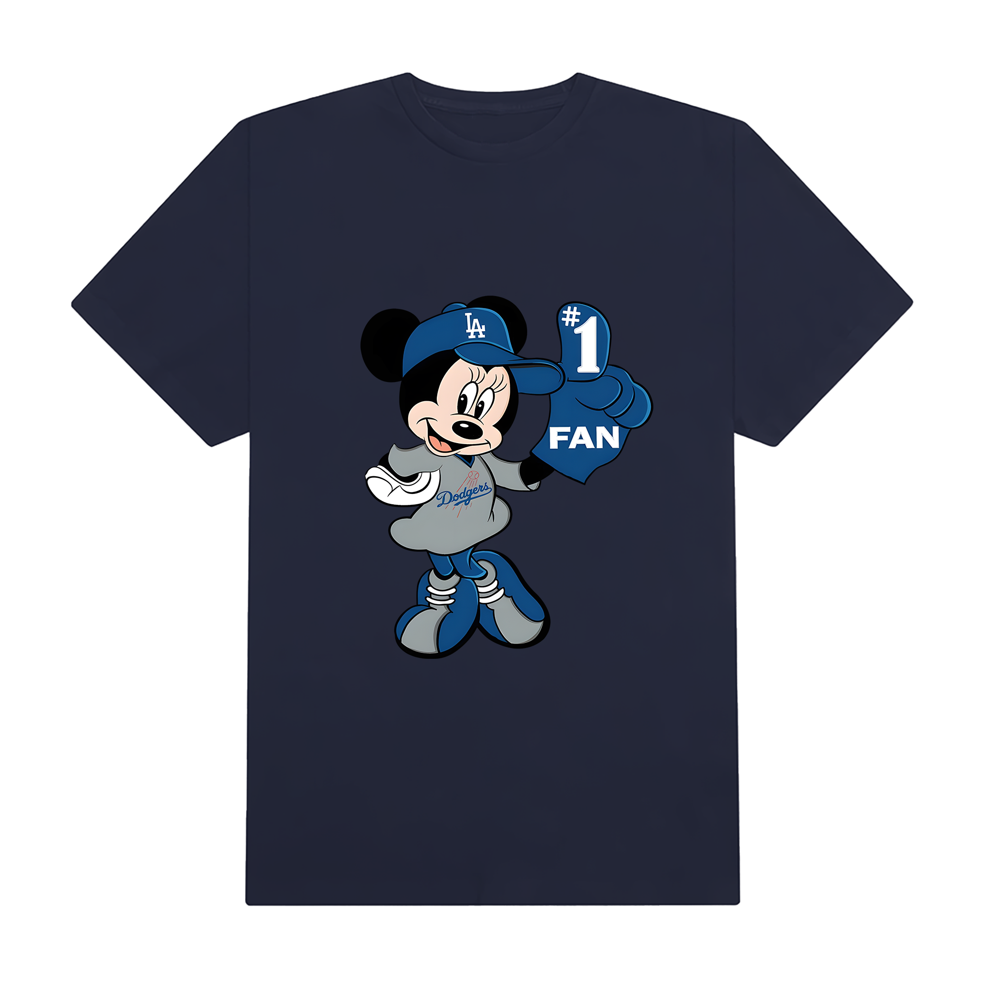 MLB Disney Mickey LA Dogger T-Shirt