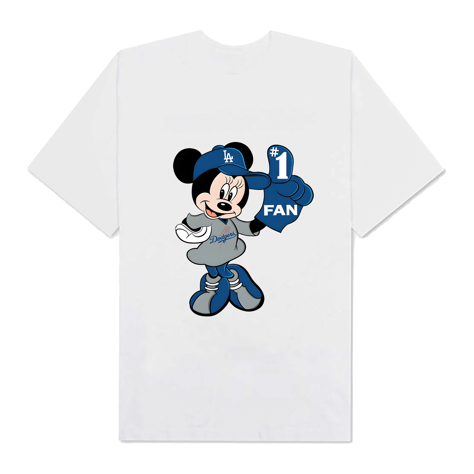 MLB Disney Mickey LA Dogger T-Shirt